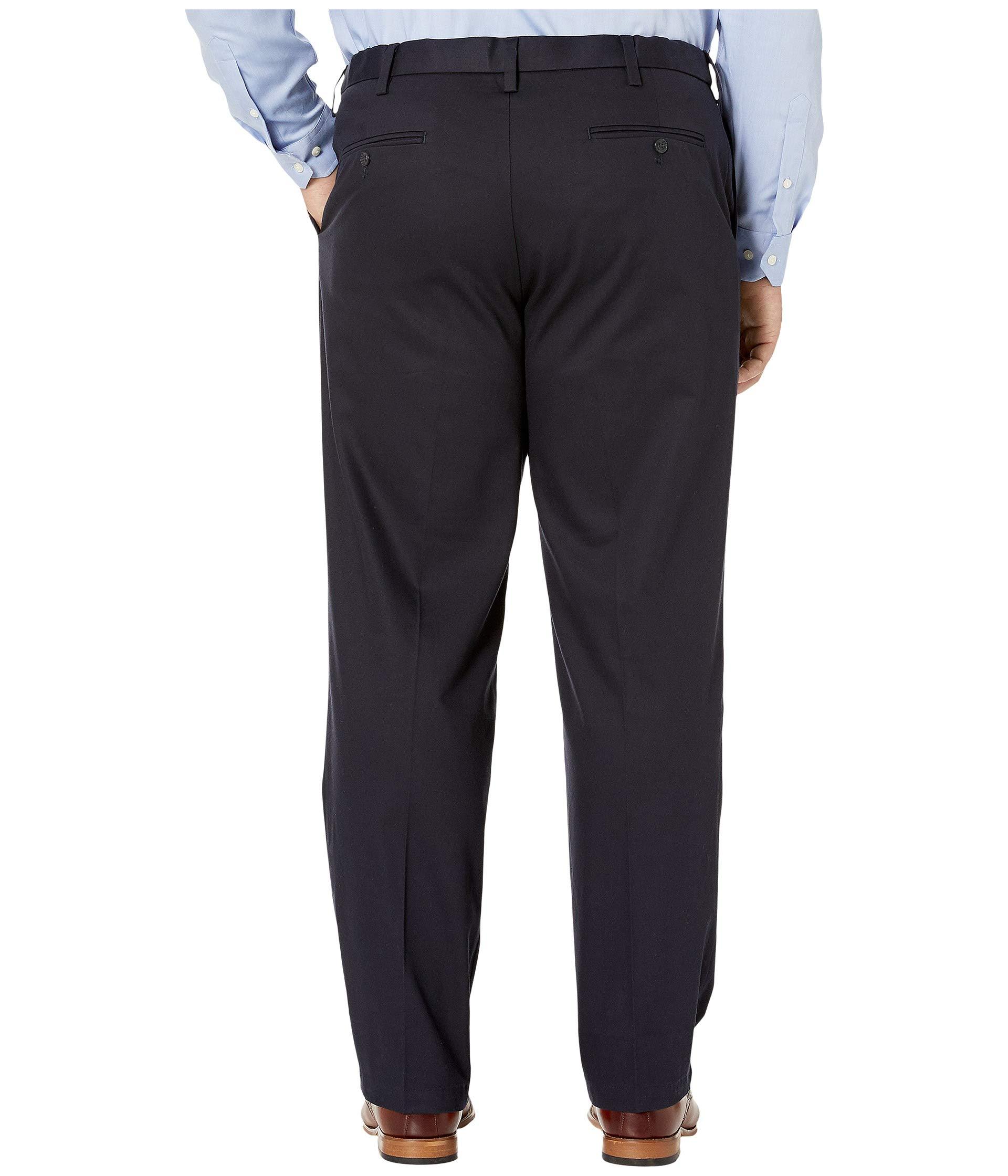 Dockers Big Tall Classic Fit Signature Khaki Lux Cotton Stretch Pants ...