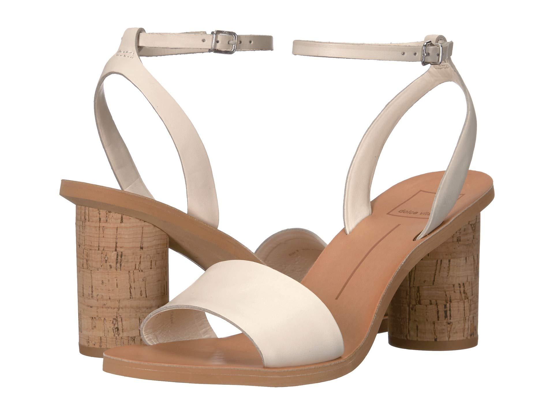 dolce vita jali block heel sandals