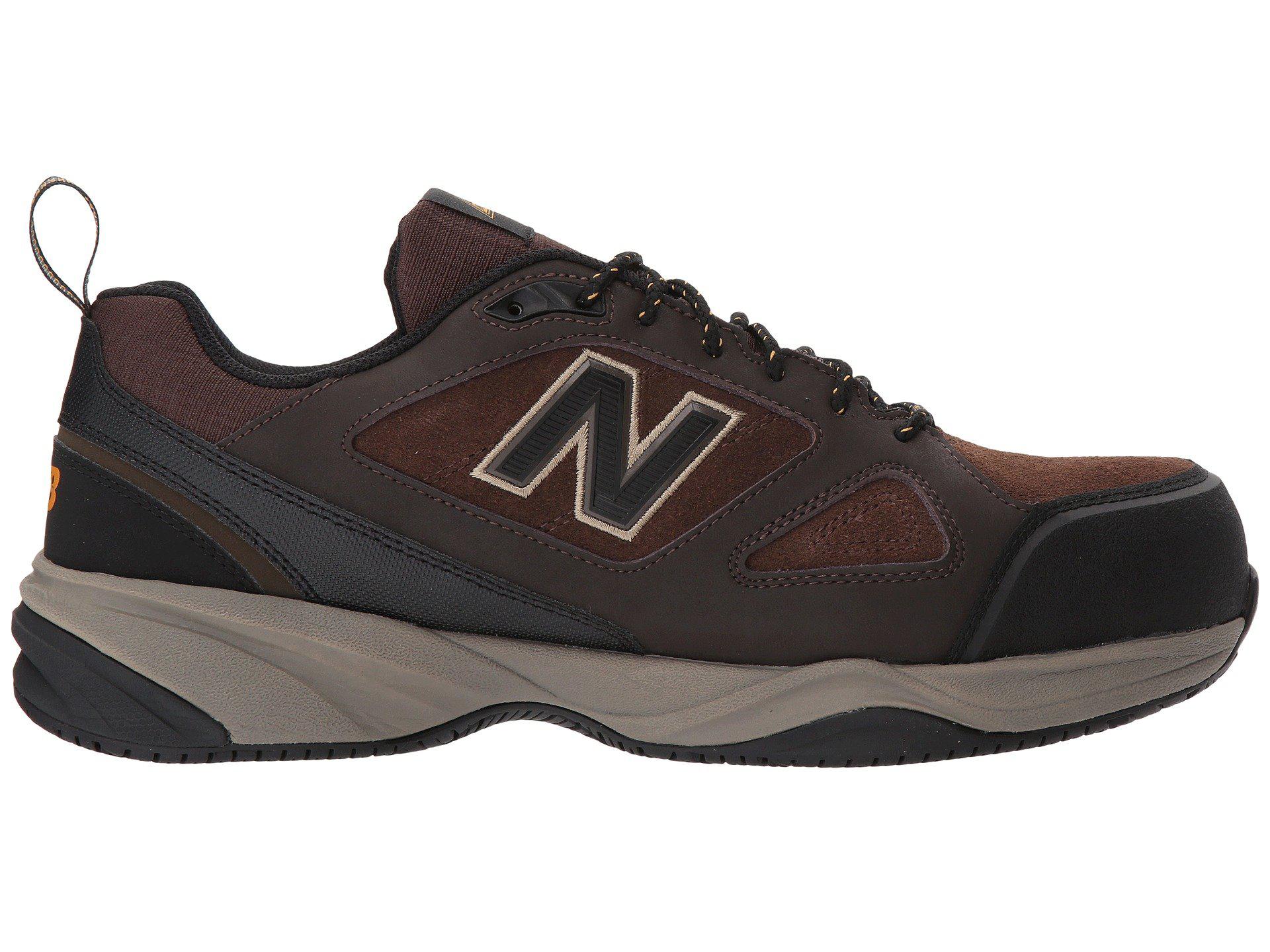 New Balance Leather Steel Toe 627 V2 Industrial Shoe in Brown/Black (Brown)  for Men | Lyst