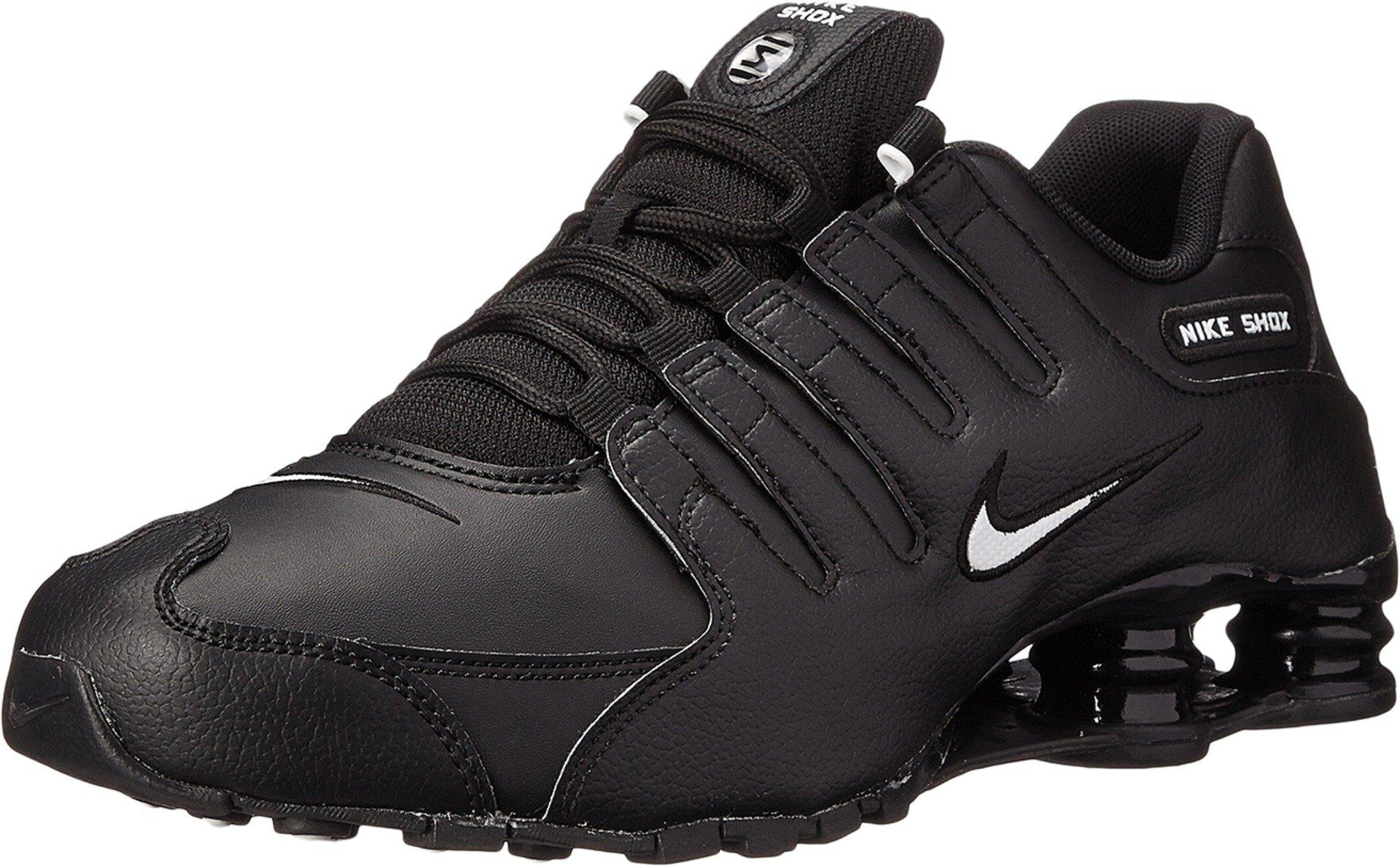 Nike Synthetic Shox Nz Eu in Black,White (Black) for Men | Lyst