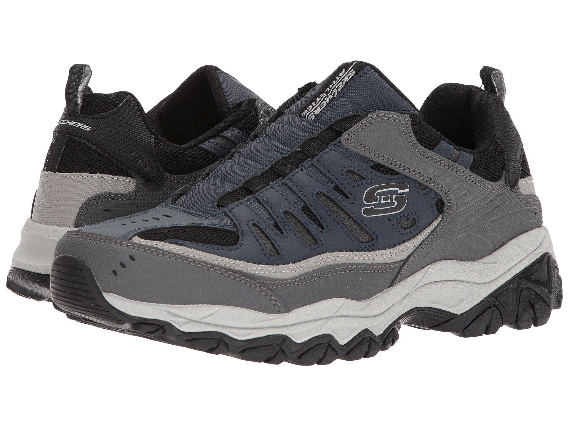 Skechers After Burn M. Fit in Blue for 