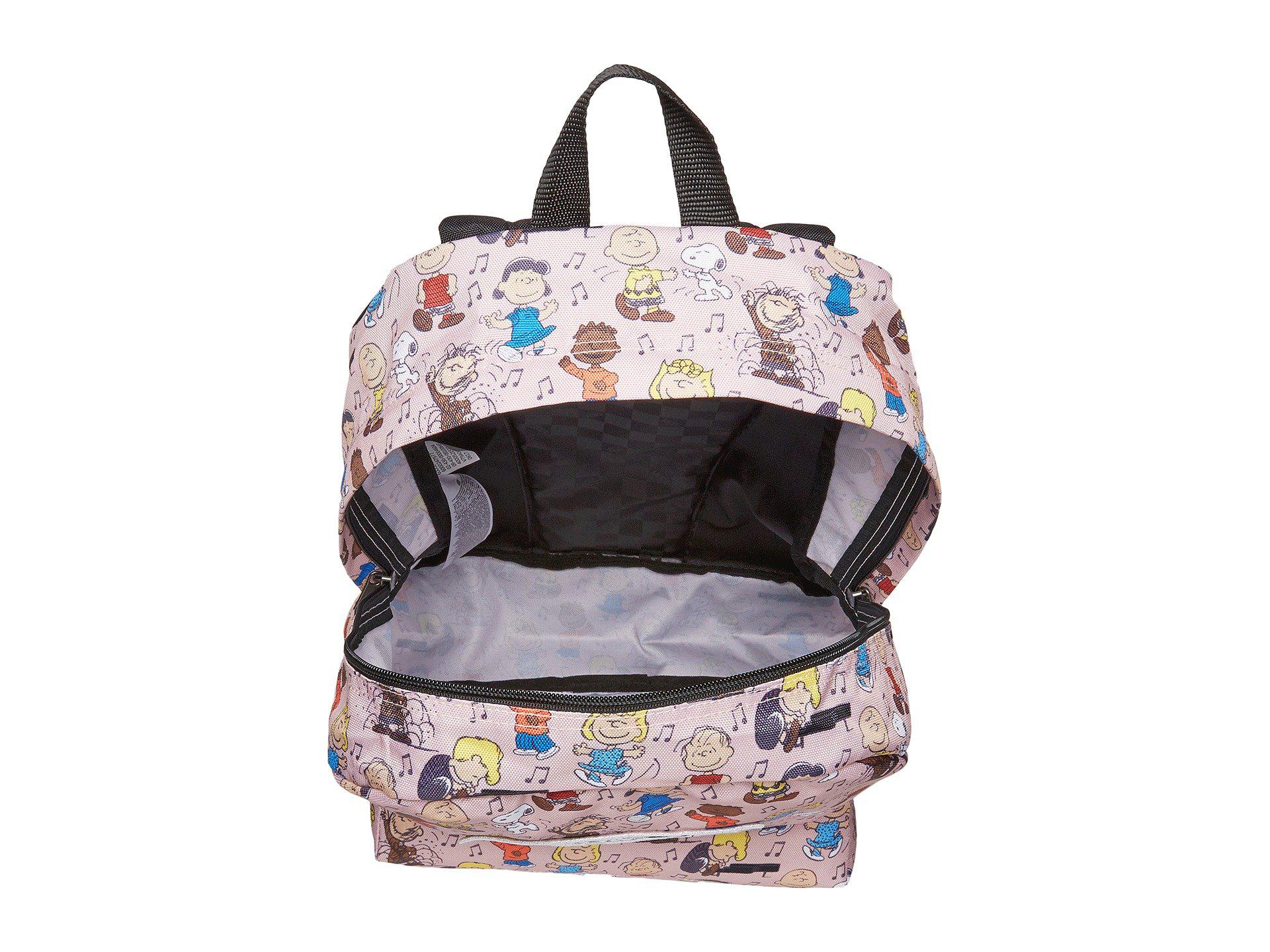 vans peanuts dance party backpack