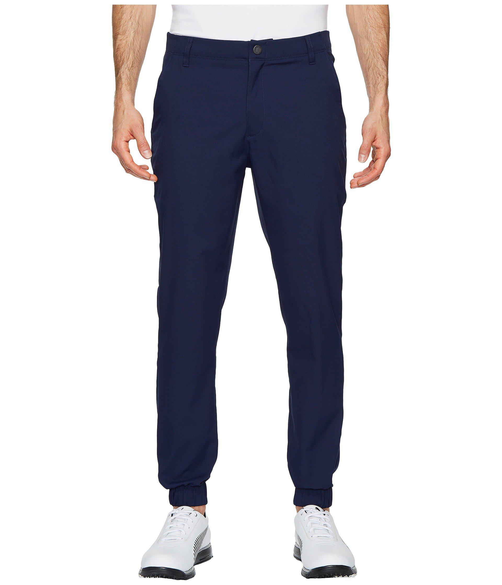 PUMA Synthetic Golf Joggers (quarry) Men's Casual Pants in Blue for Men - Lyst