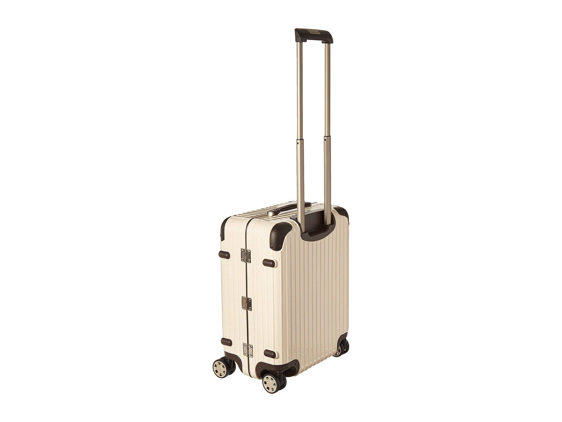 RIMOWA Limbo - Cabin Multiwheel(r) (creme White) Luggage for Men