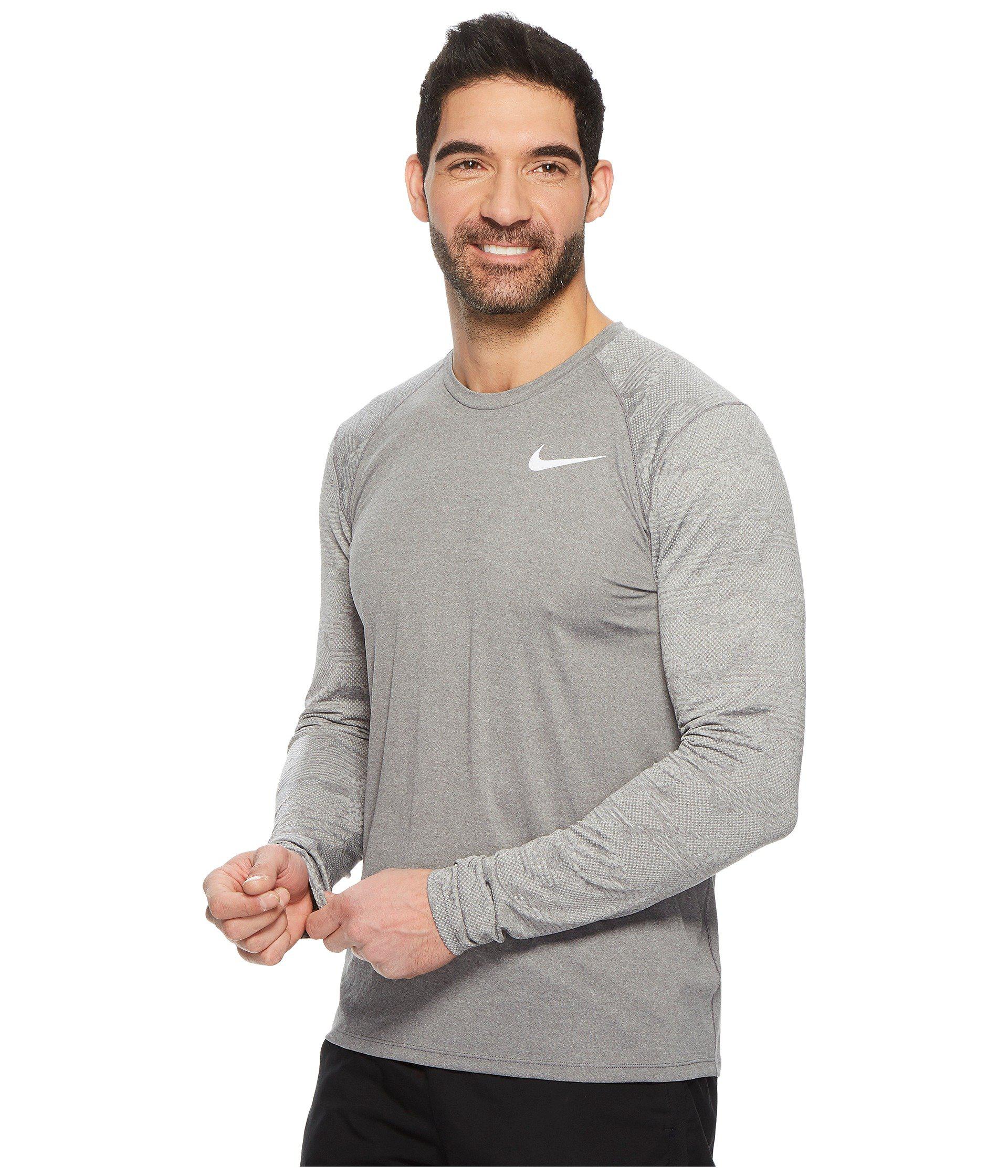 nike miler long sleeve