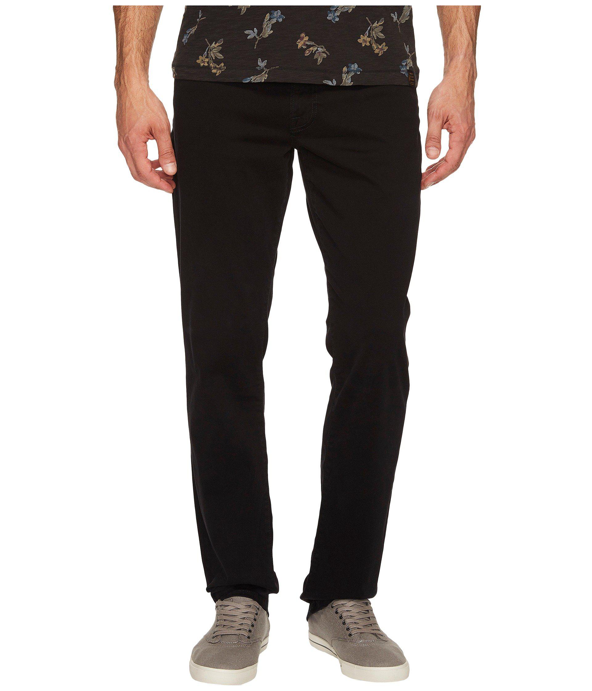 lucky brand 121 heritage slim black