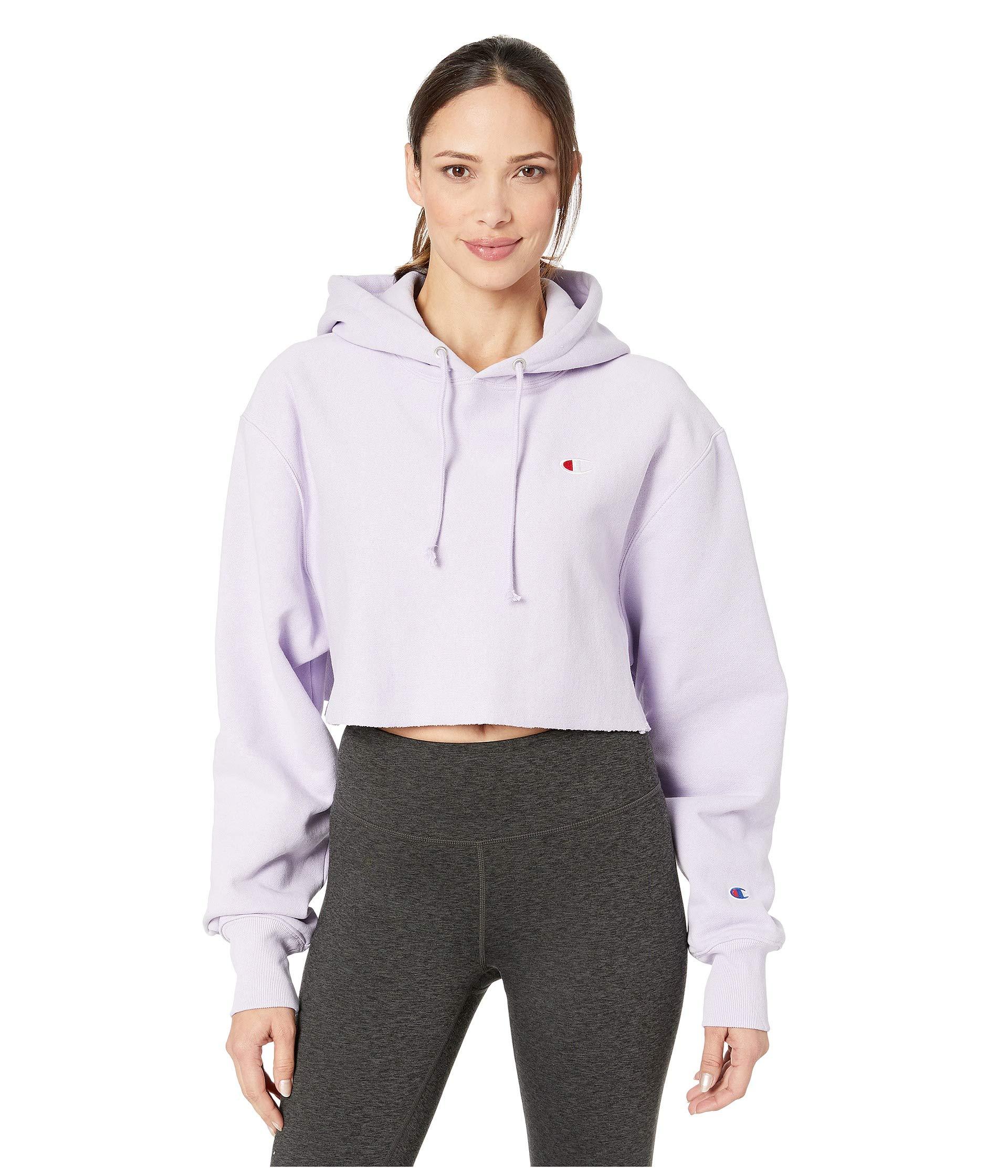 purple champion hoodies