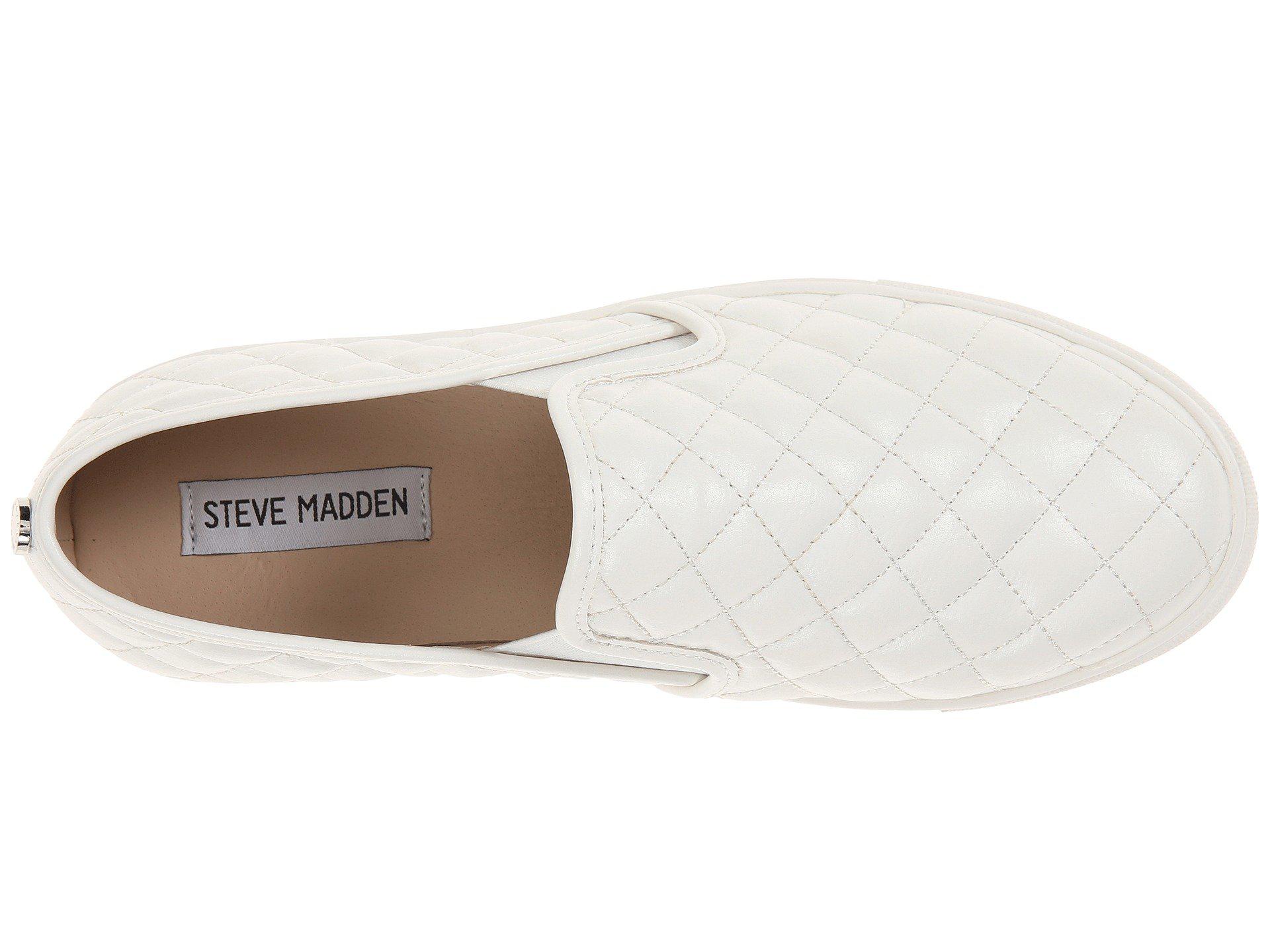 steve madden white ecentrcq