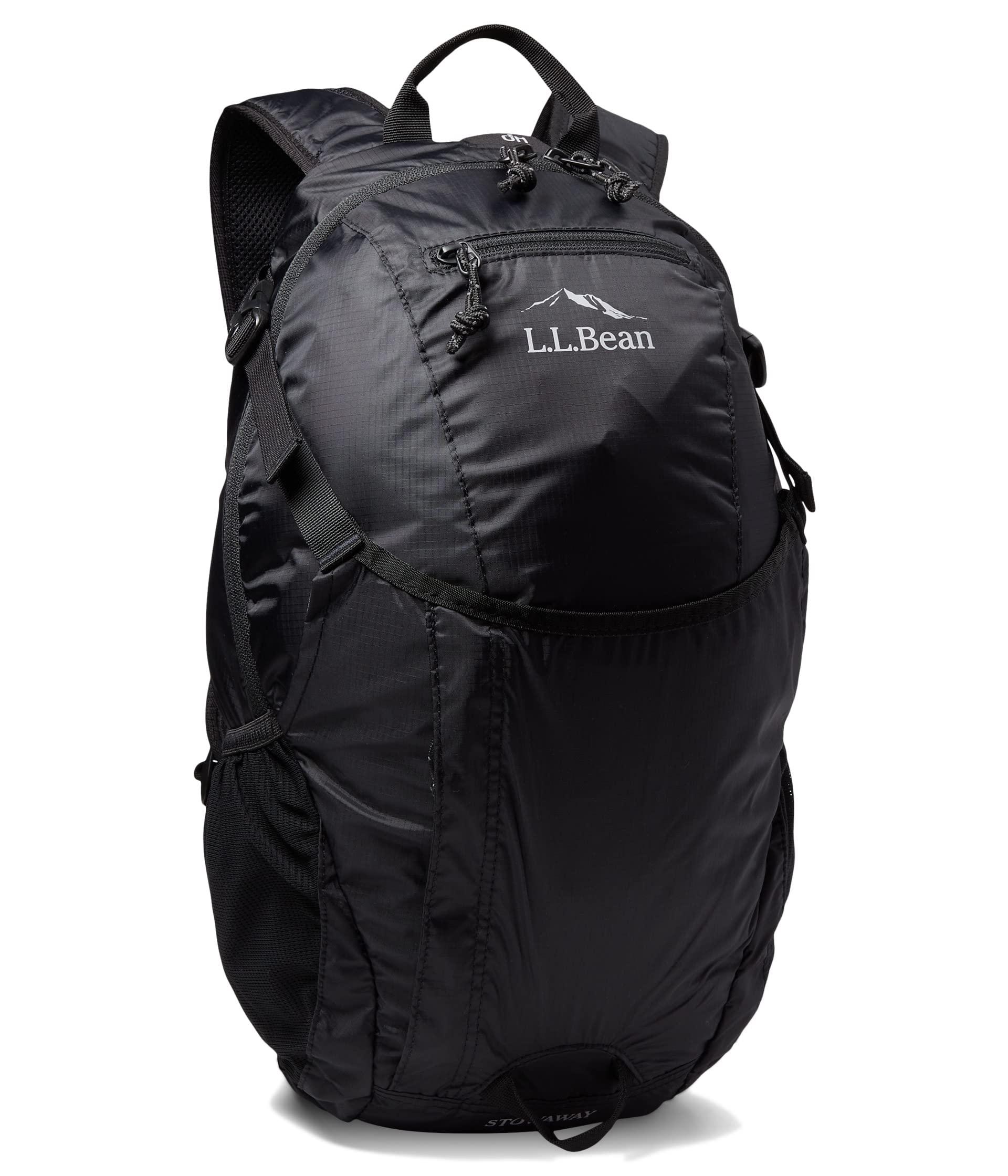 L.L. Bean Stowaway Pack in Black Lyst