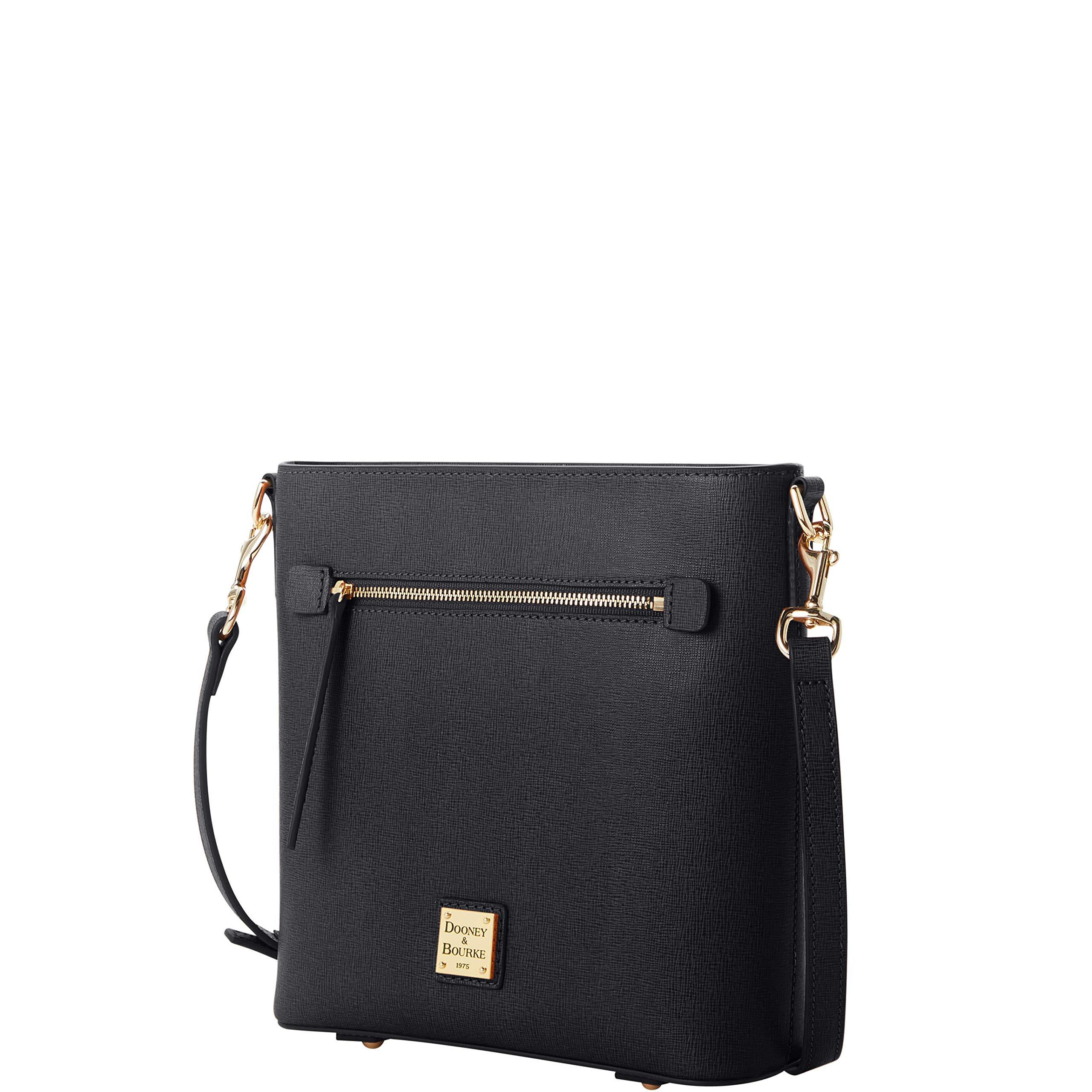 Dooney & Bourke Leather Saffiano Zip Crossbody in Black Lyst