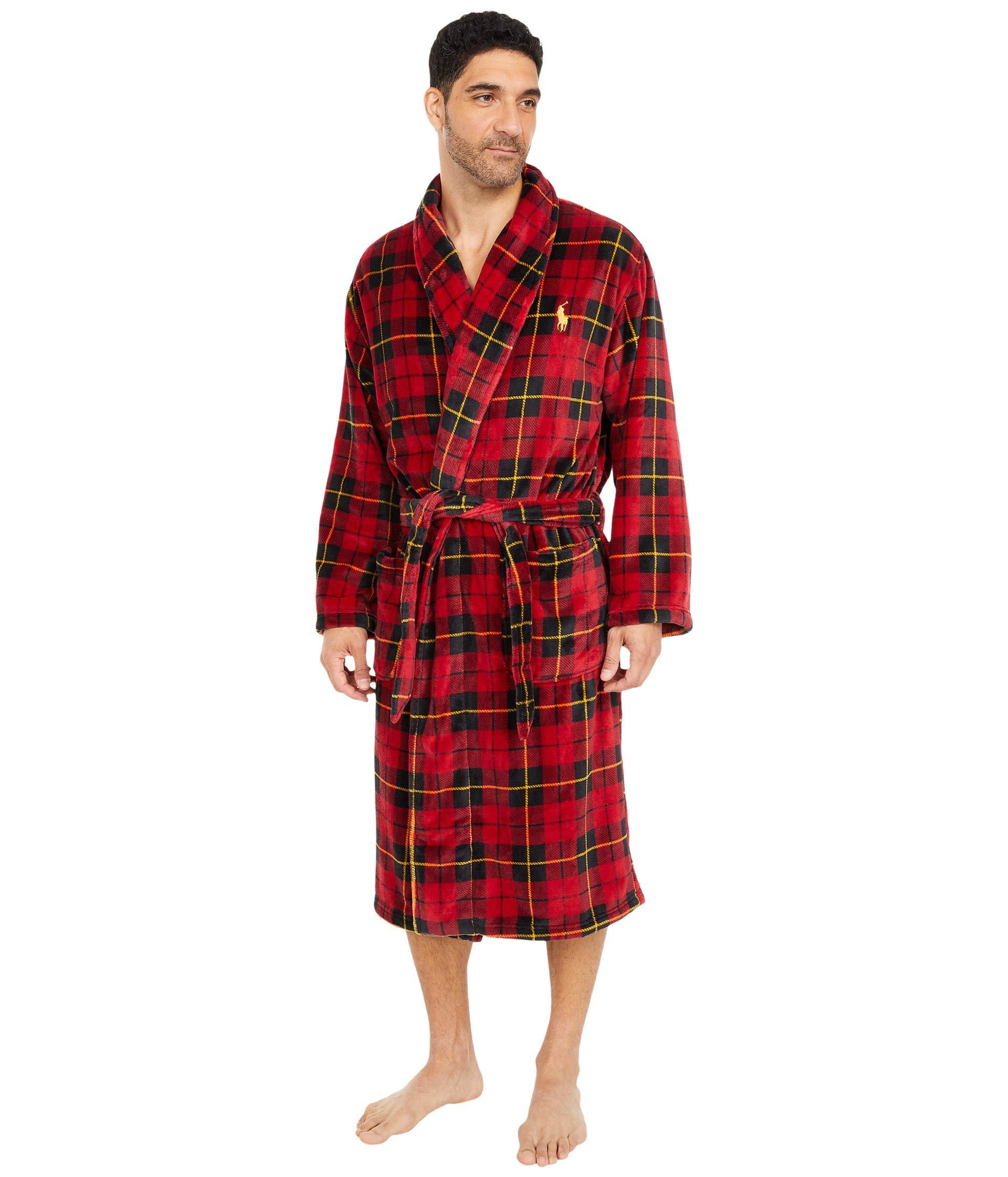 ralph lauren men's robe with hood