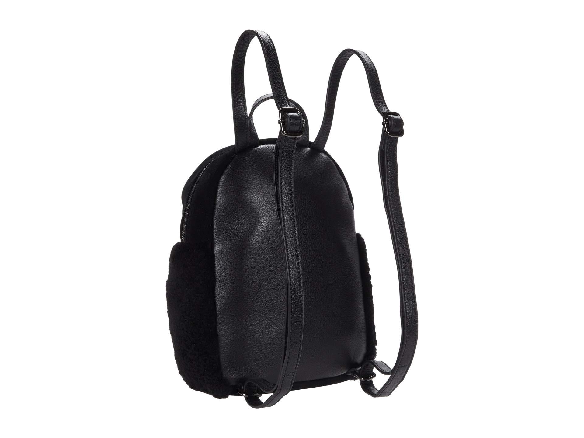 UGG Leather Dannie Ii Mini Backpack Sheepskin in Black - Lyst