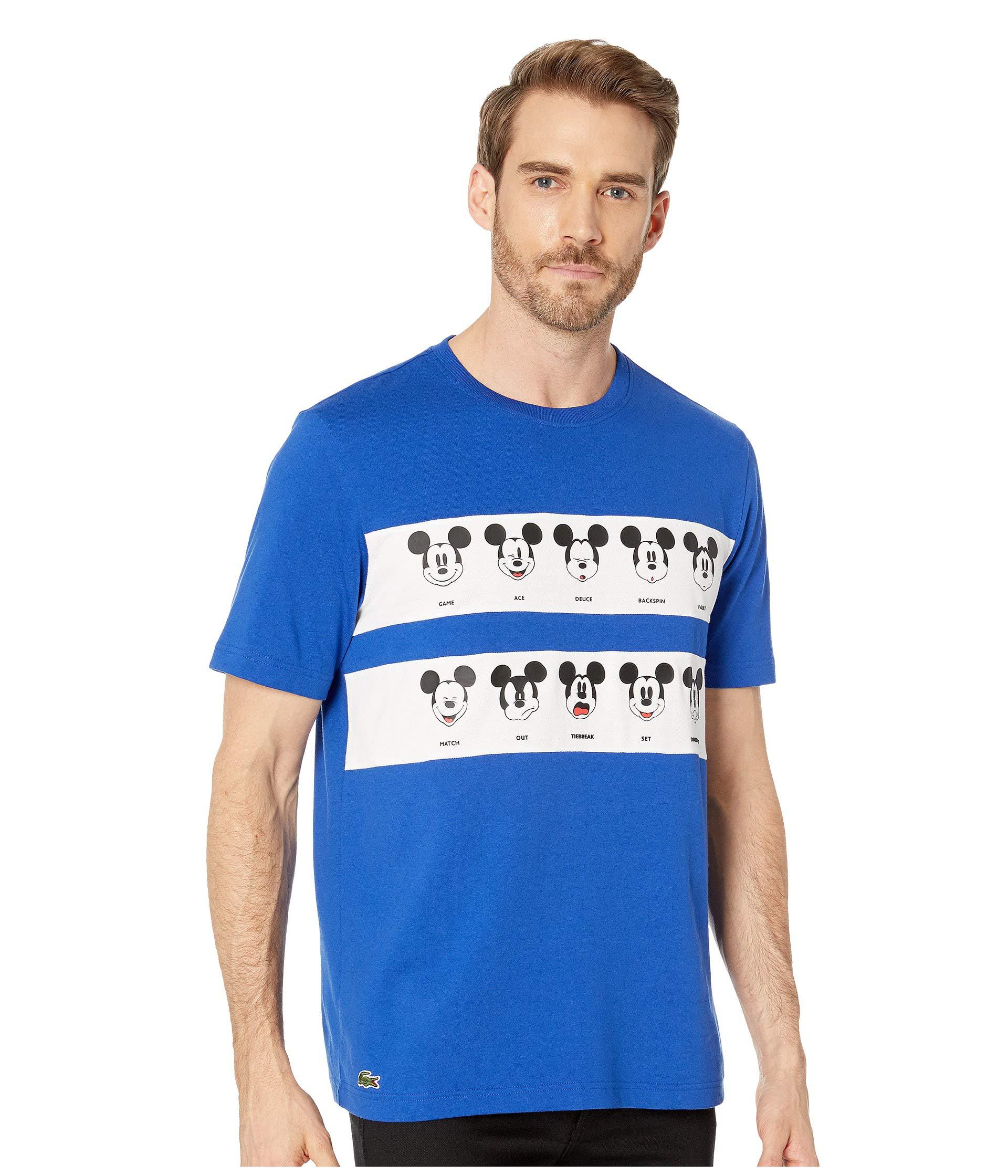 tee shirt lacoste mickey