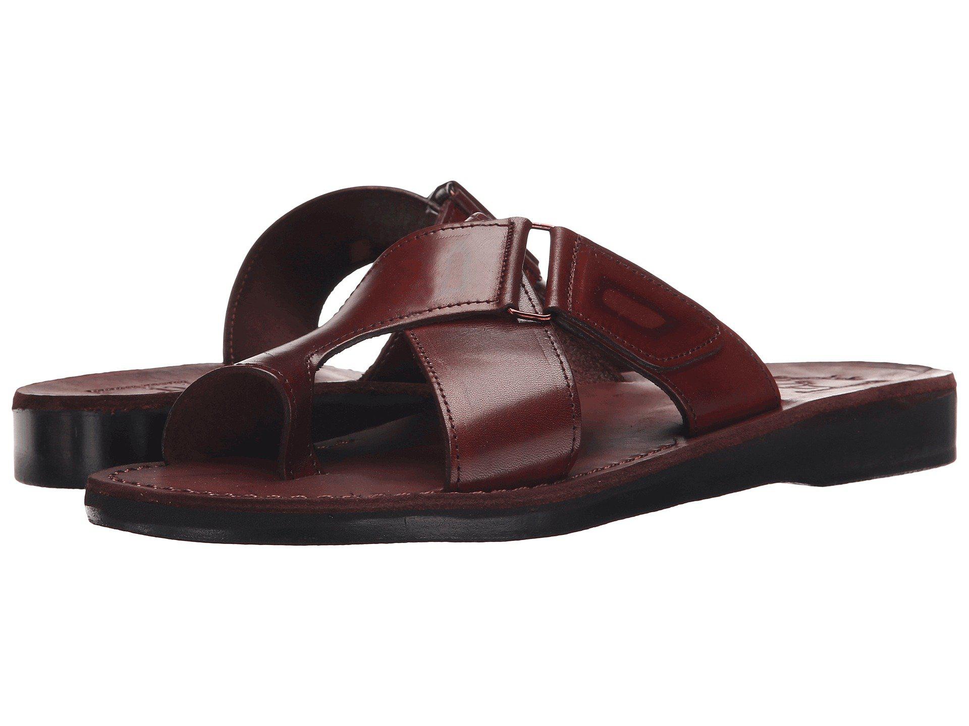 Jerusalem Sandals Asher - Mens Brown Men Jerusalem Sandals Asher - Mens Brown Men