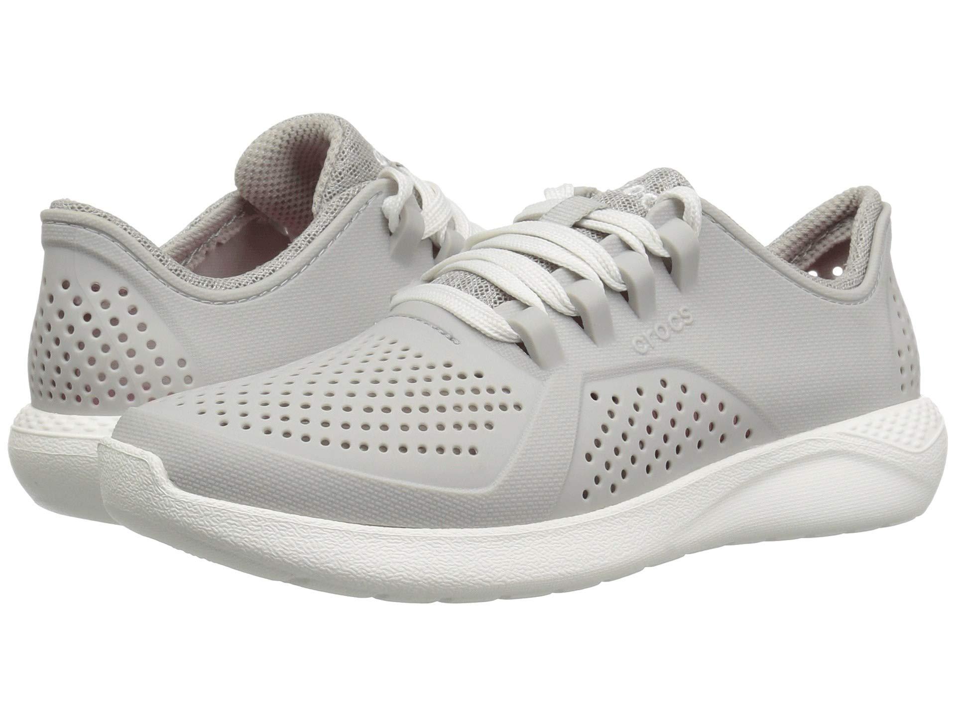  Crocs   Literidepacerw Low top Sneakers  in Pearl White 