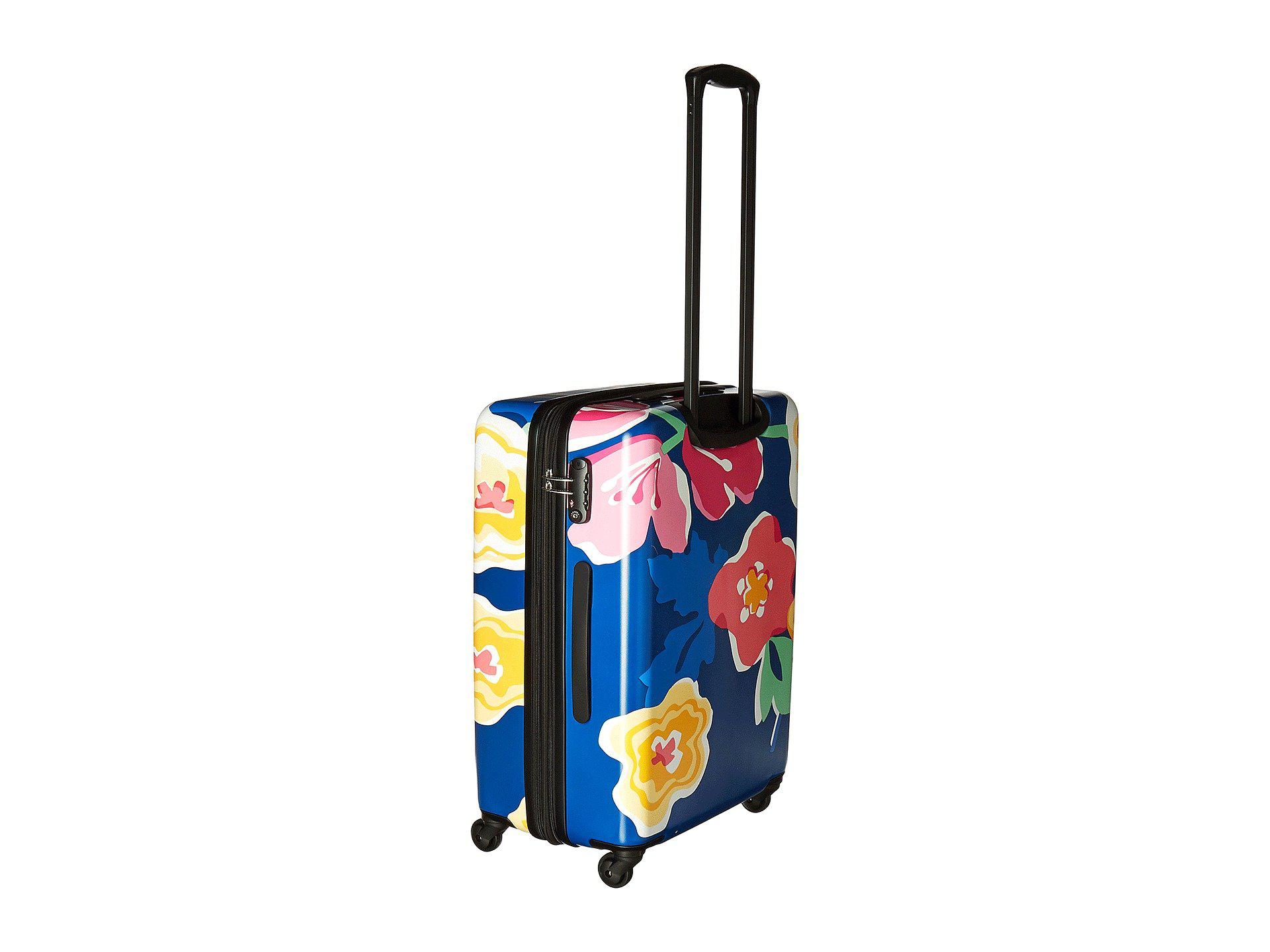 Vera Bradley Luggage Synthetic Large Hardside Spinner in Blue Lyst