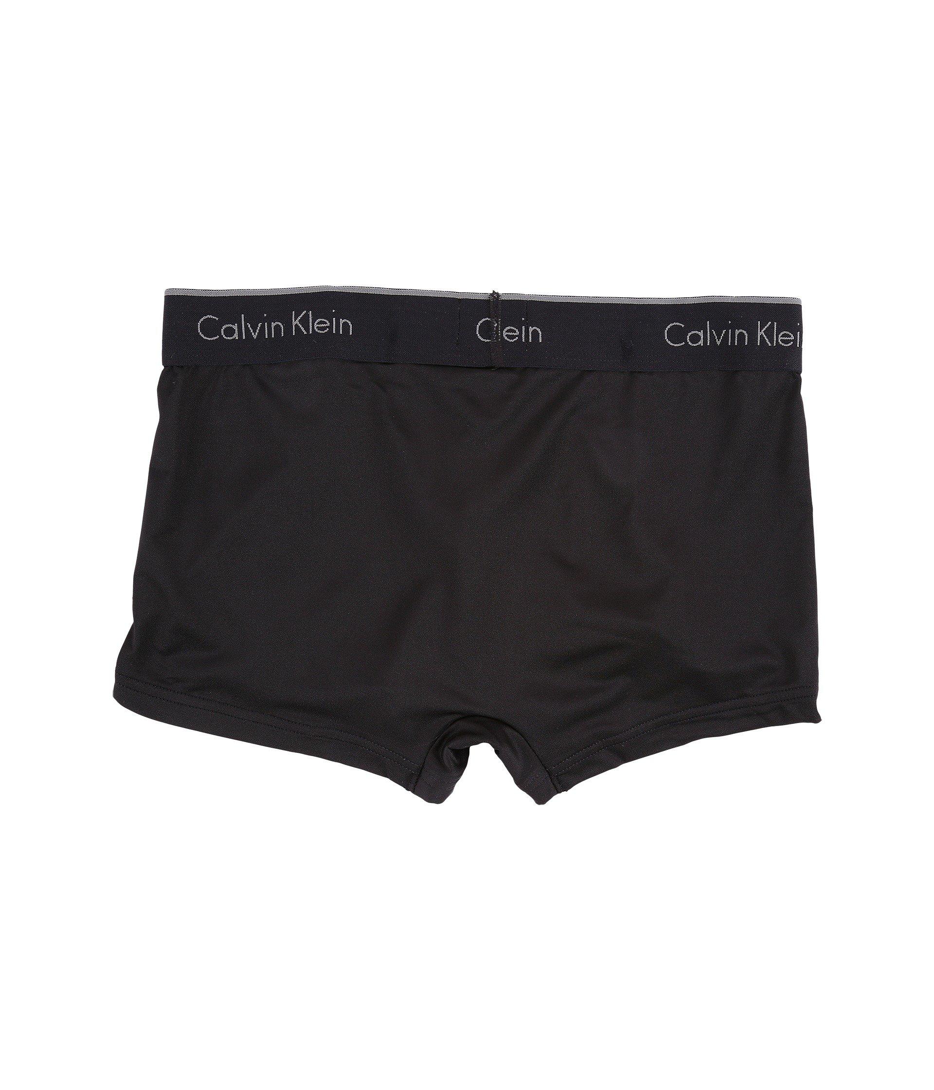 Calvin Klein Synthetic Micro Stretch 3-pack Low Rise Trunk in Black for ...