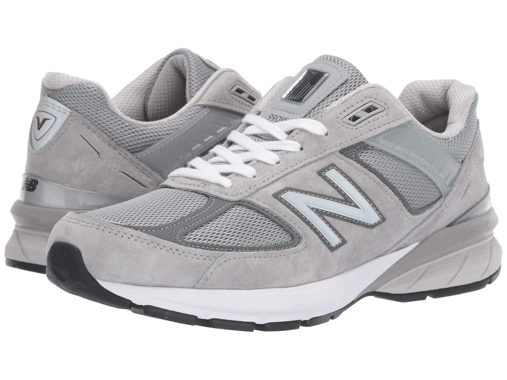 New Balance 990v5 (black/silver) Men's Classic Shoes in Gray for Men Lyst