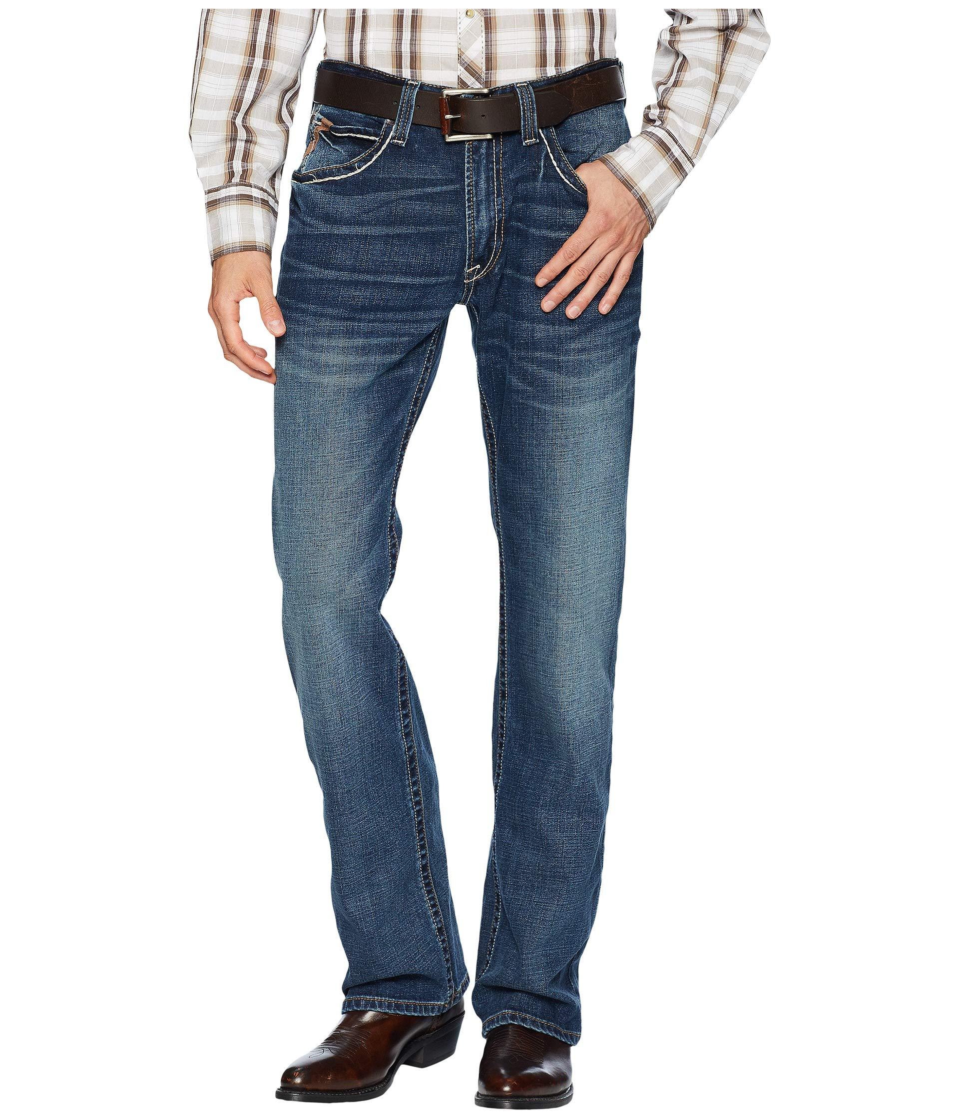 Ariat Denim M4 Low Rise Bootcut Jeans In Silverton in Taupe (Blue) for ...