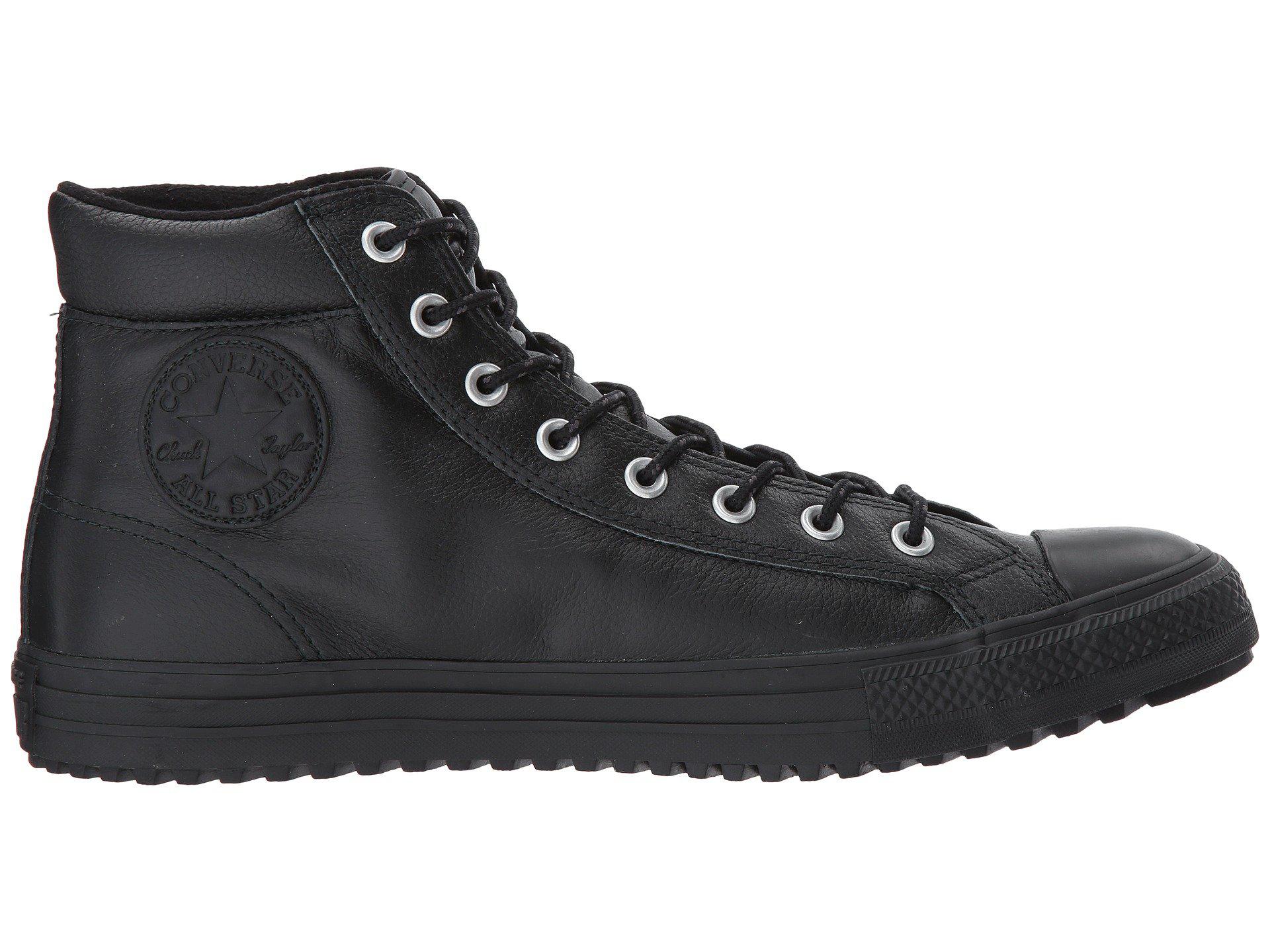 converse boot pc tumbled leather