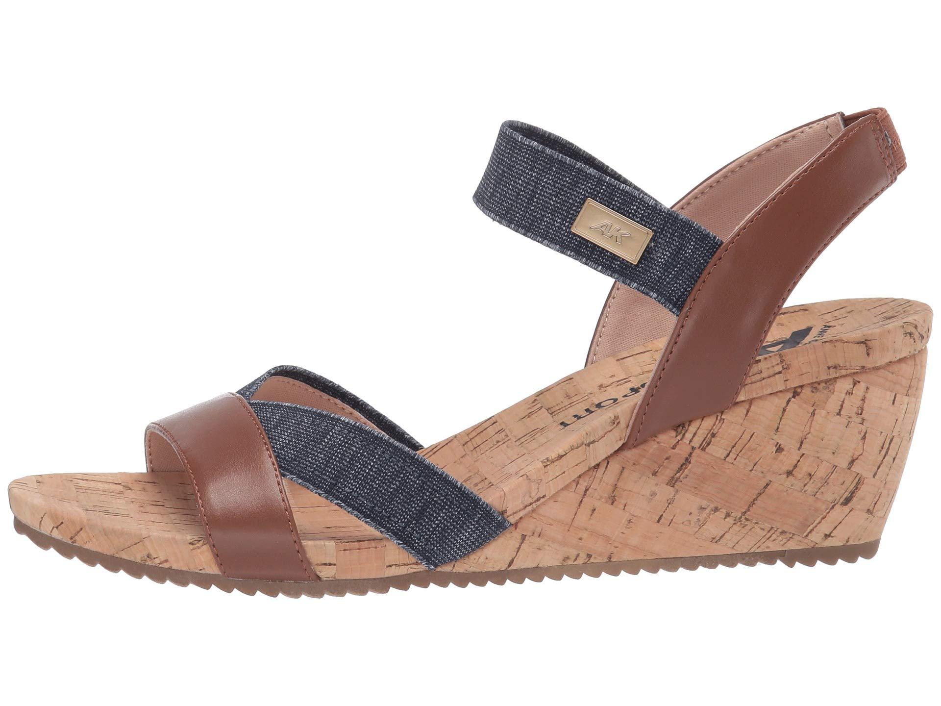 anne klein sport clovis wedge sandal