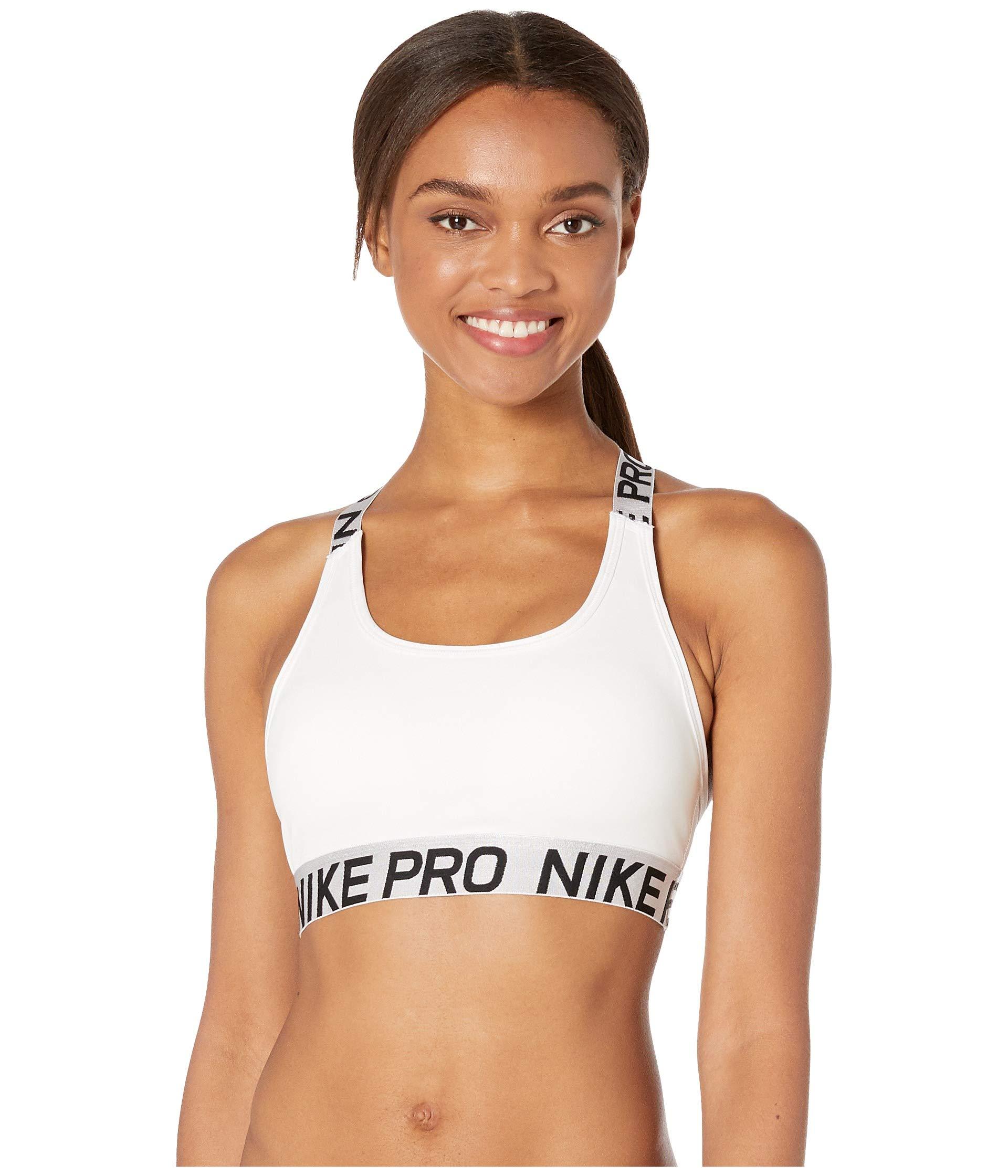 nike pro t back sports bra