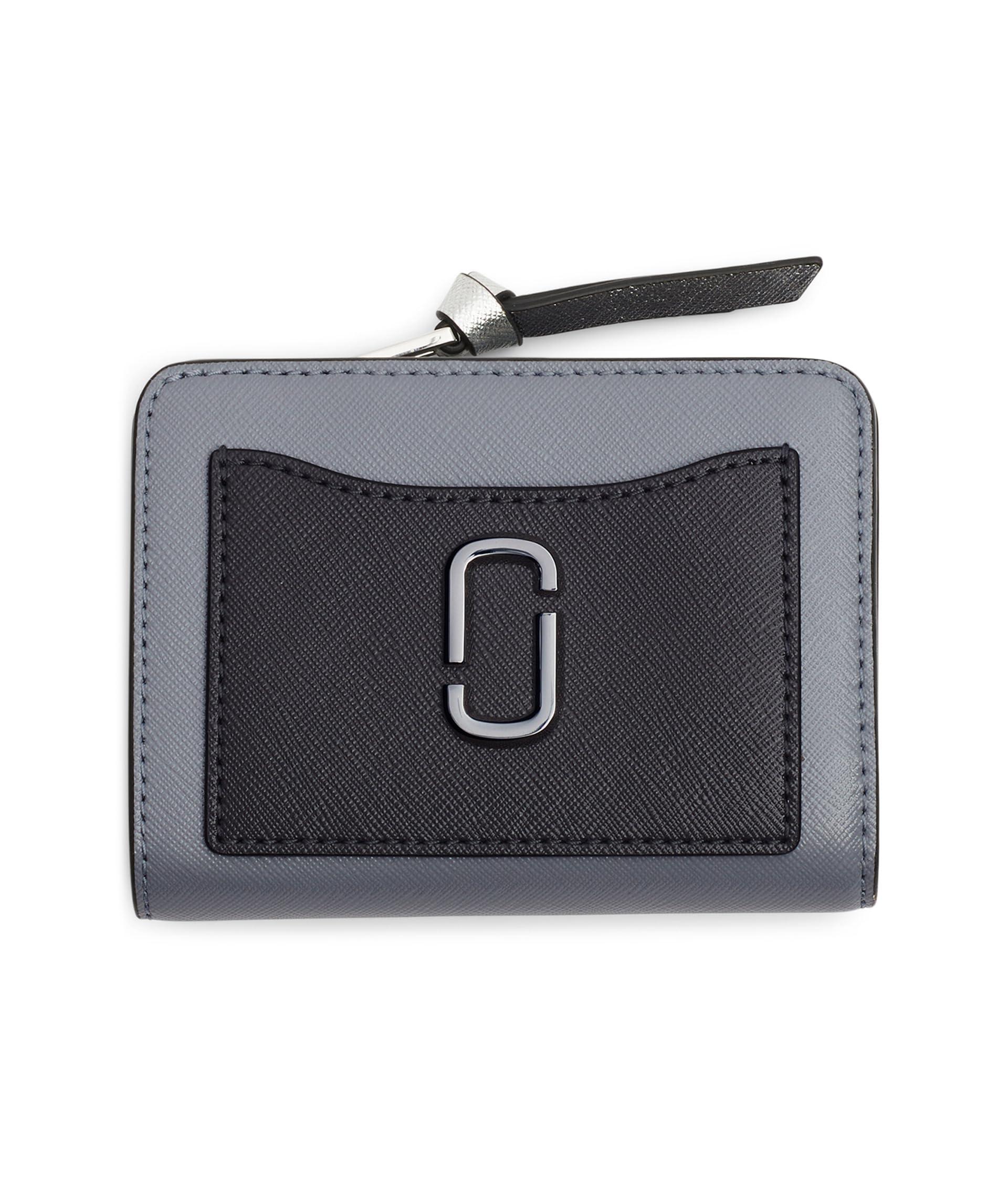 Marc Jacobs The Utility Snapshot Mini Compact Wallet in Gray Lyst