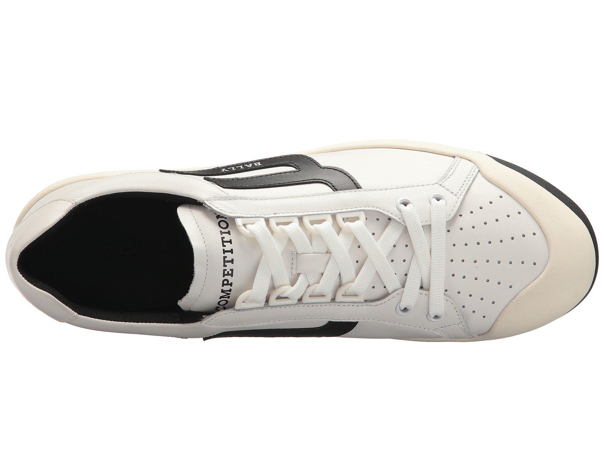 Bally Leather New Competition Retro Sneaker in White for Men - Lyst