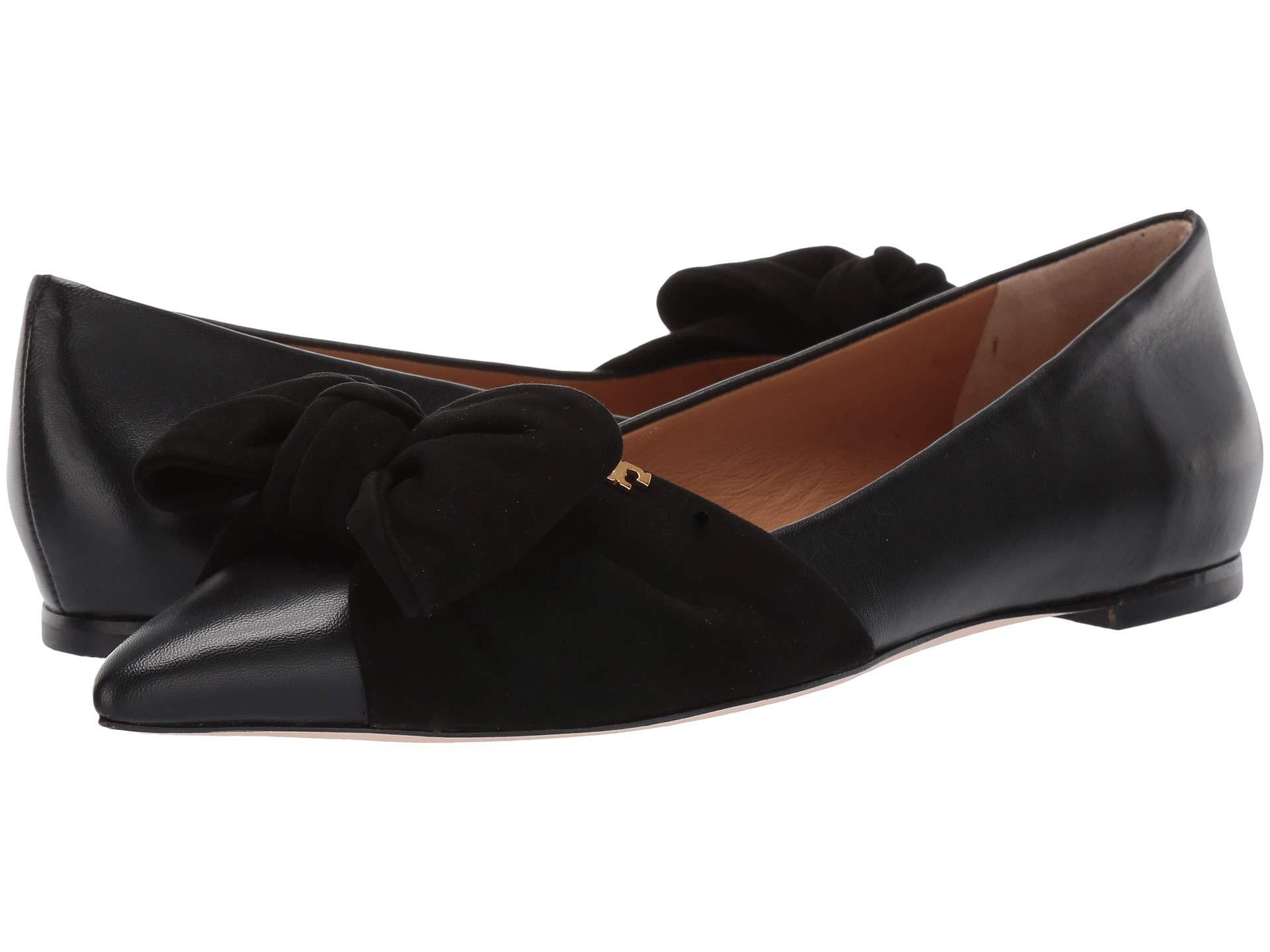 tory burch pointed flat