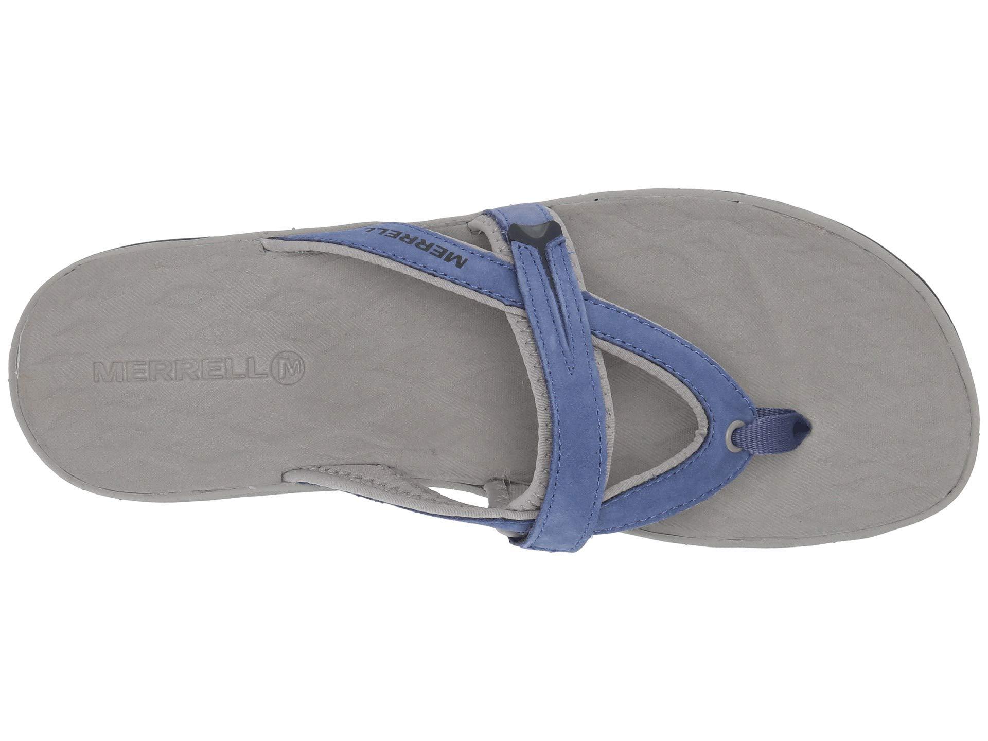 Merrell Leather Siren Flip Q2 (velvet Women's Sandals
