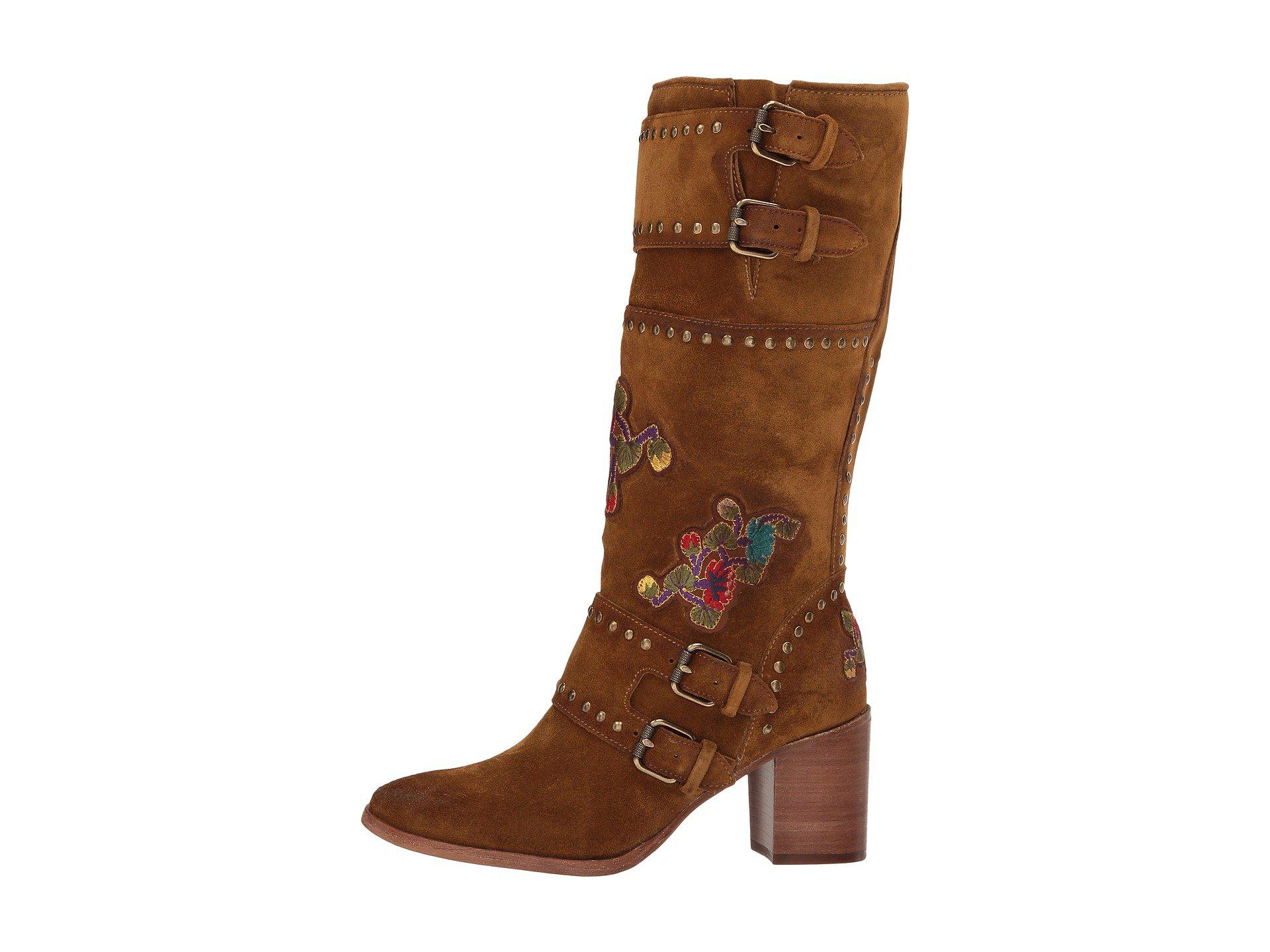 Frye naomi flower engineer Clearance