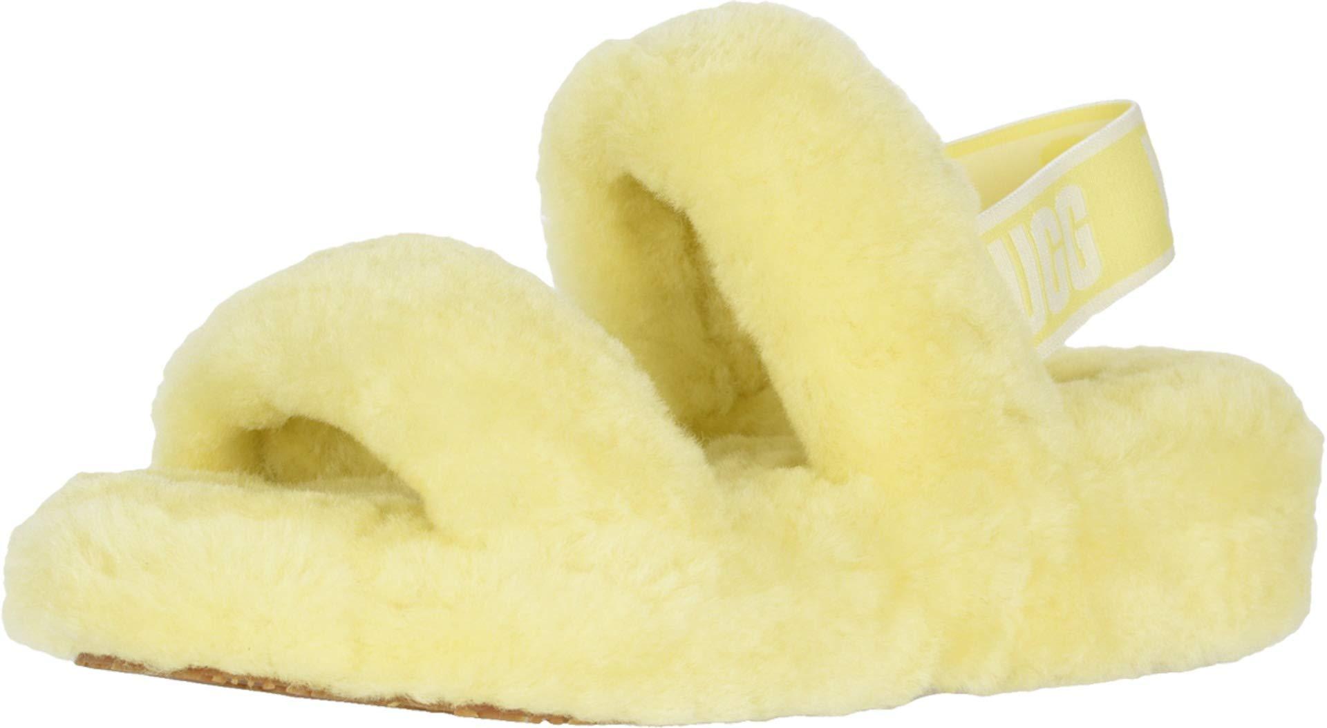 ugg oh yeah slippers yellow