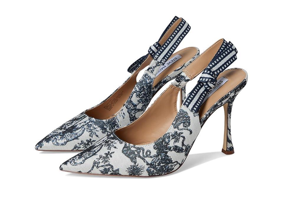 Steve Madden Bri High Heels/ Textile in Blue | Lyst