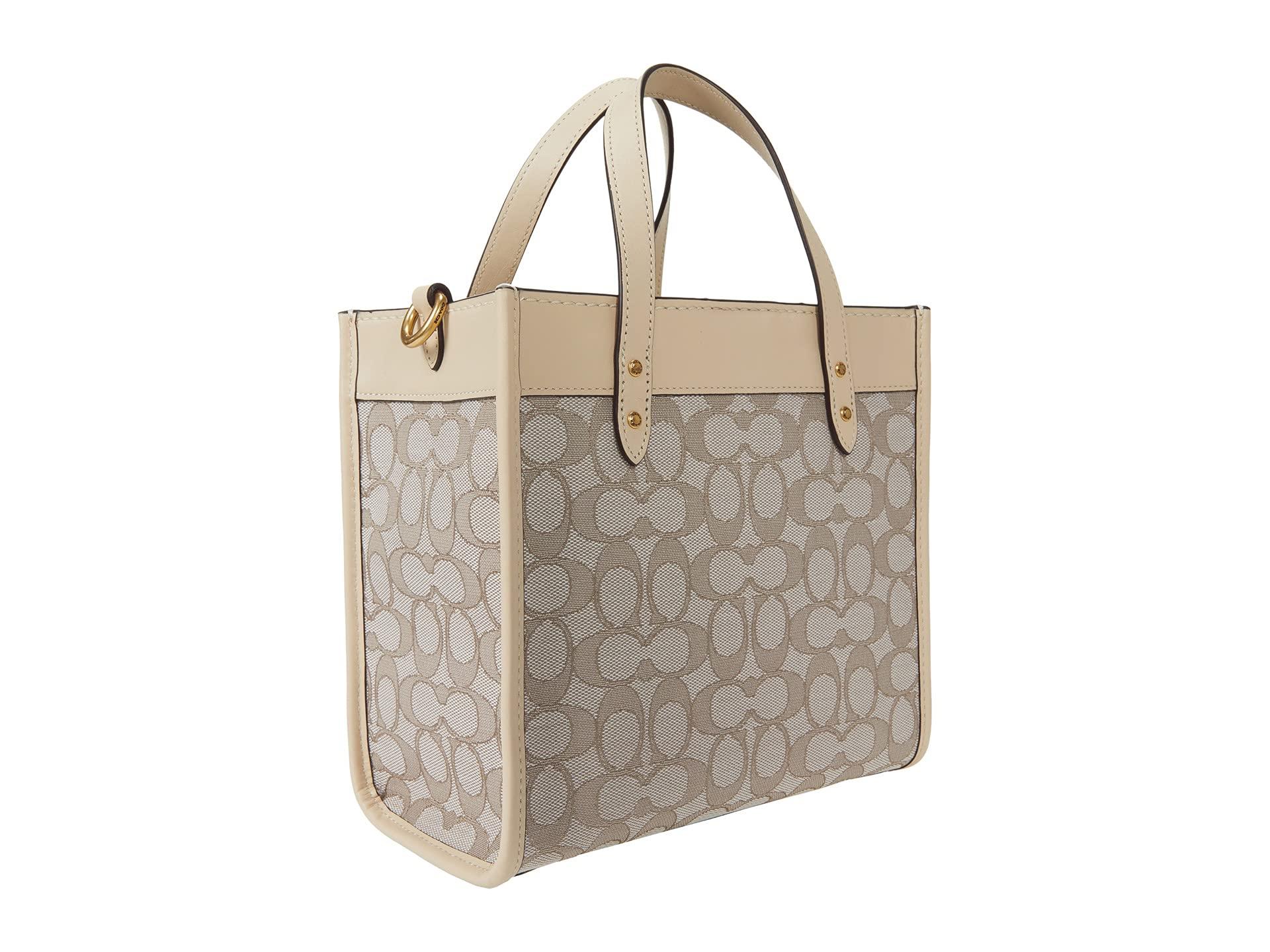 coach jacquard tote