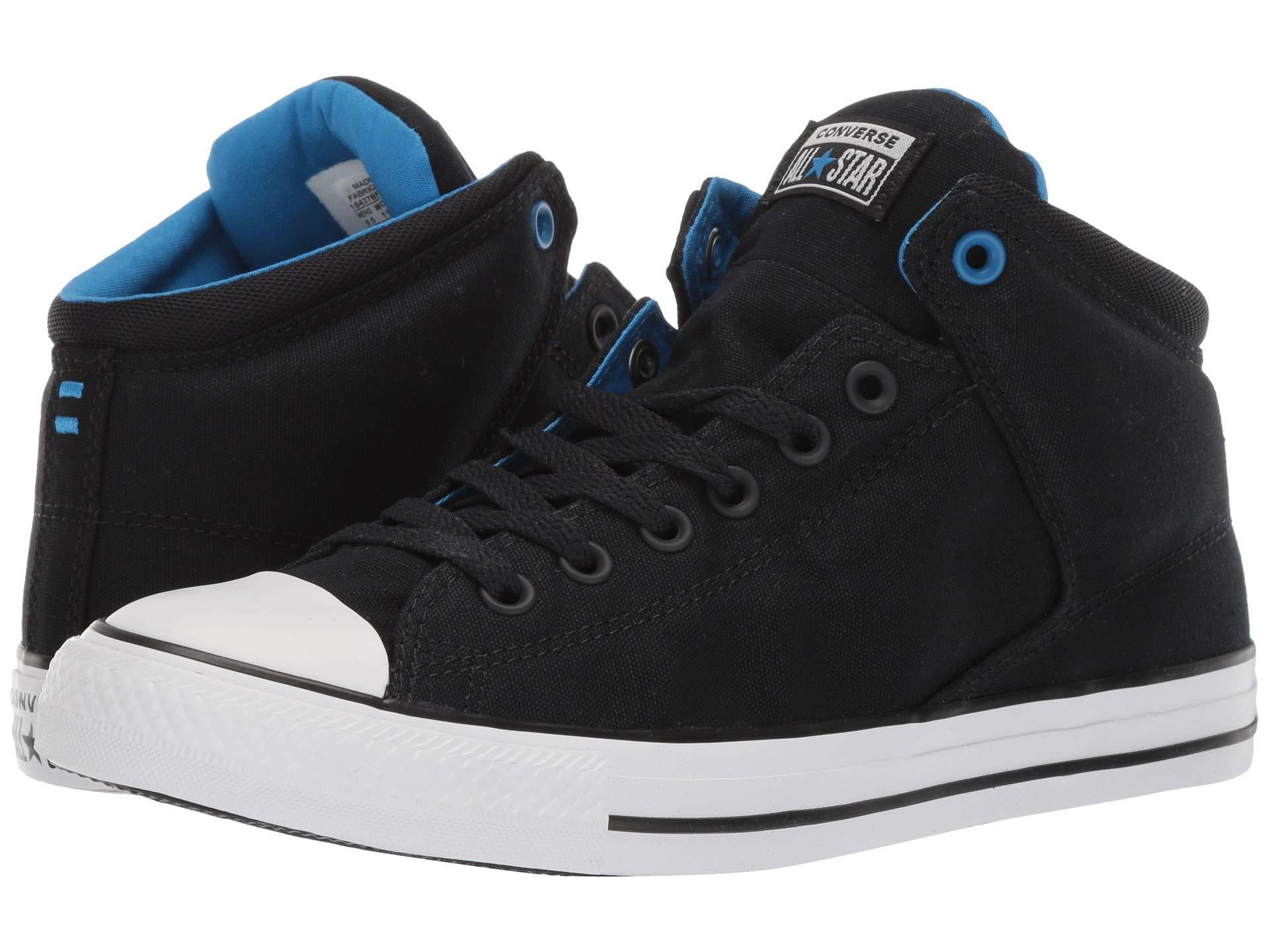 Converse Ctas High Street Hi (white/black/enamel Red