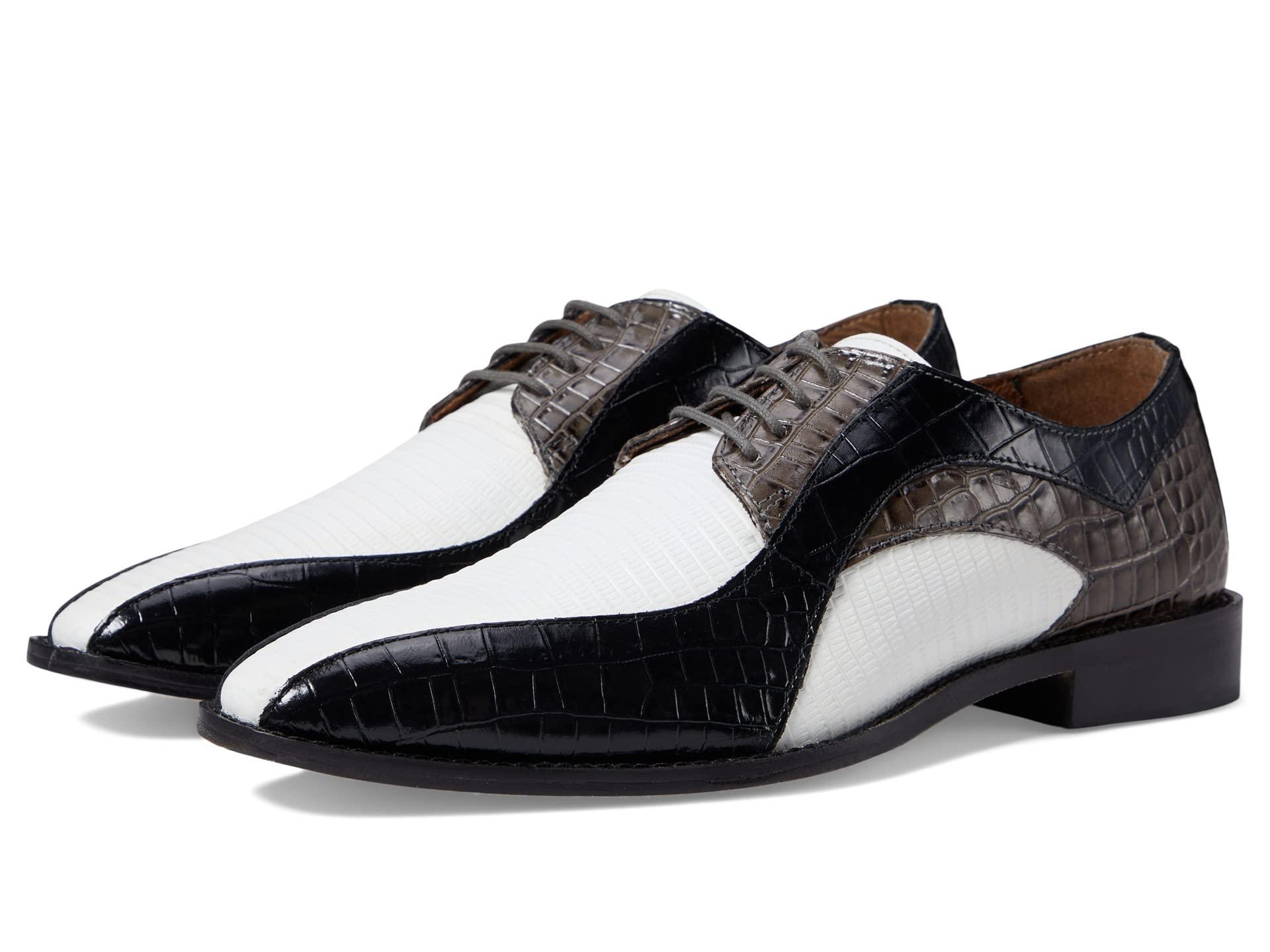 Stacy Adams Turano Bike Toe Oxford in Black for Men Lyst