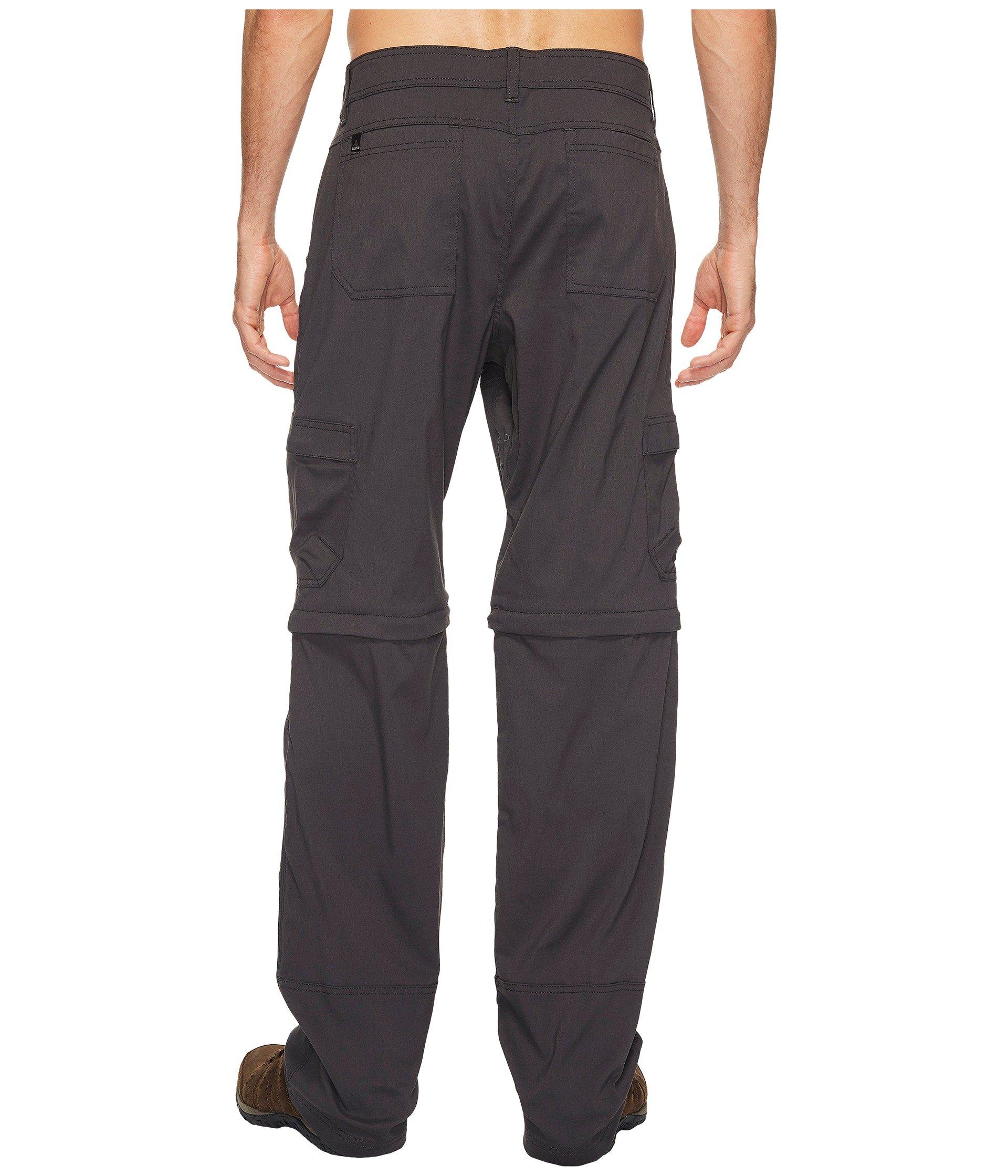 Prana Synthetic Stretch Zion Convertible Pant in Gray for Men Lyst
