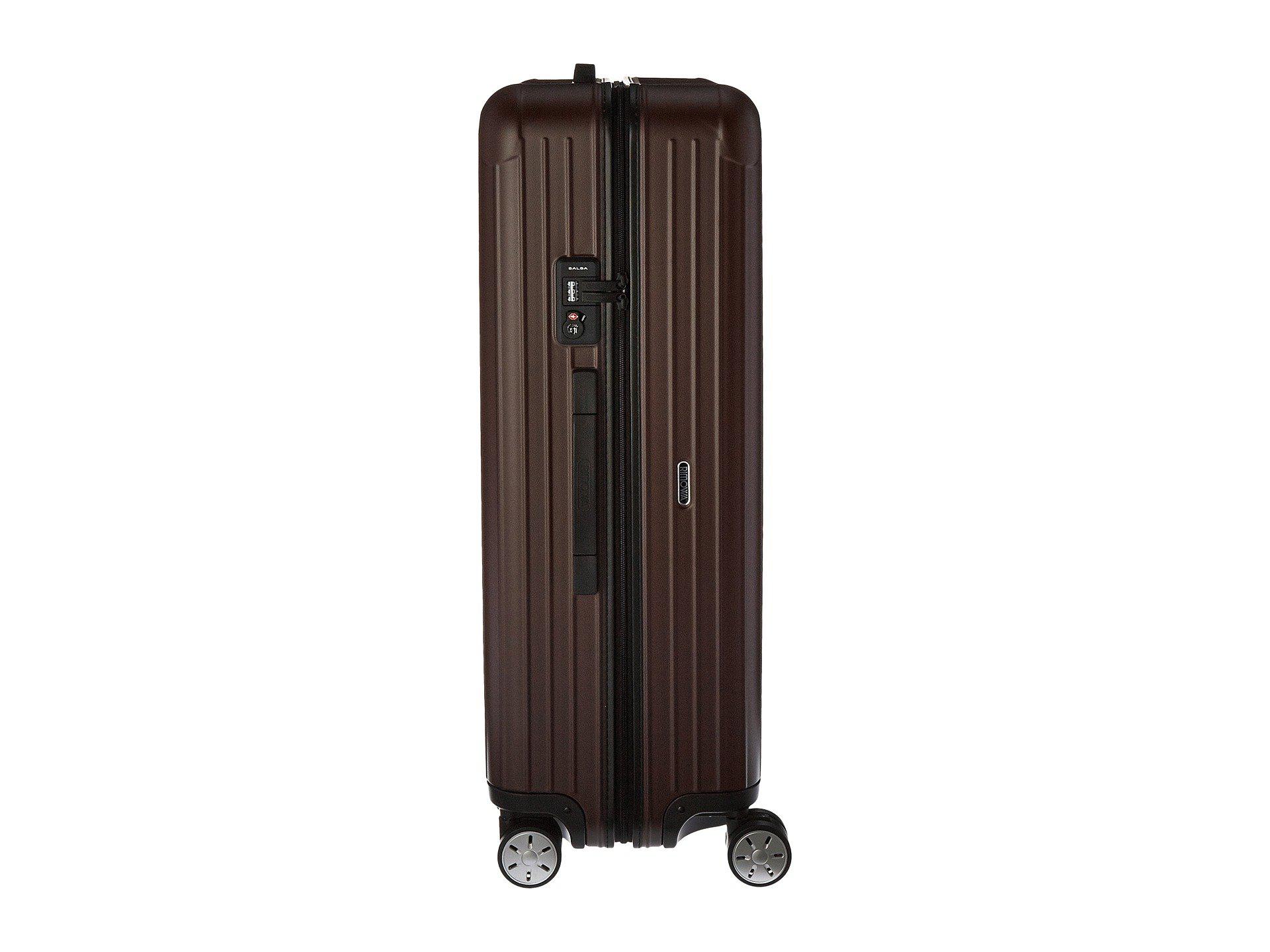 rimowa trunk red