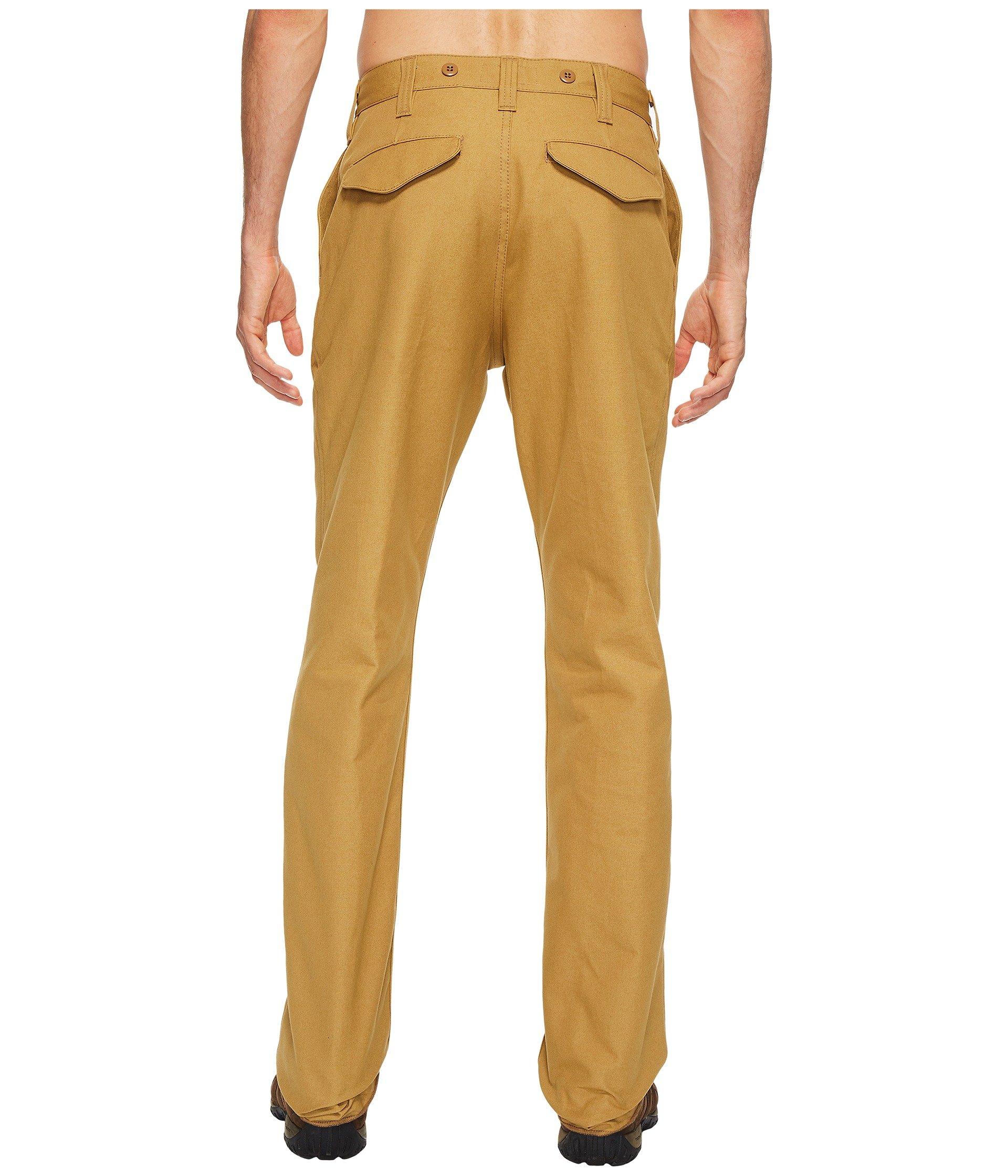 Filson Dry Tin Pants in Brown for Men | Lyst