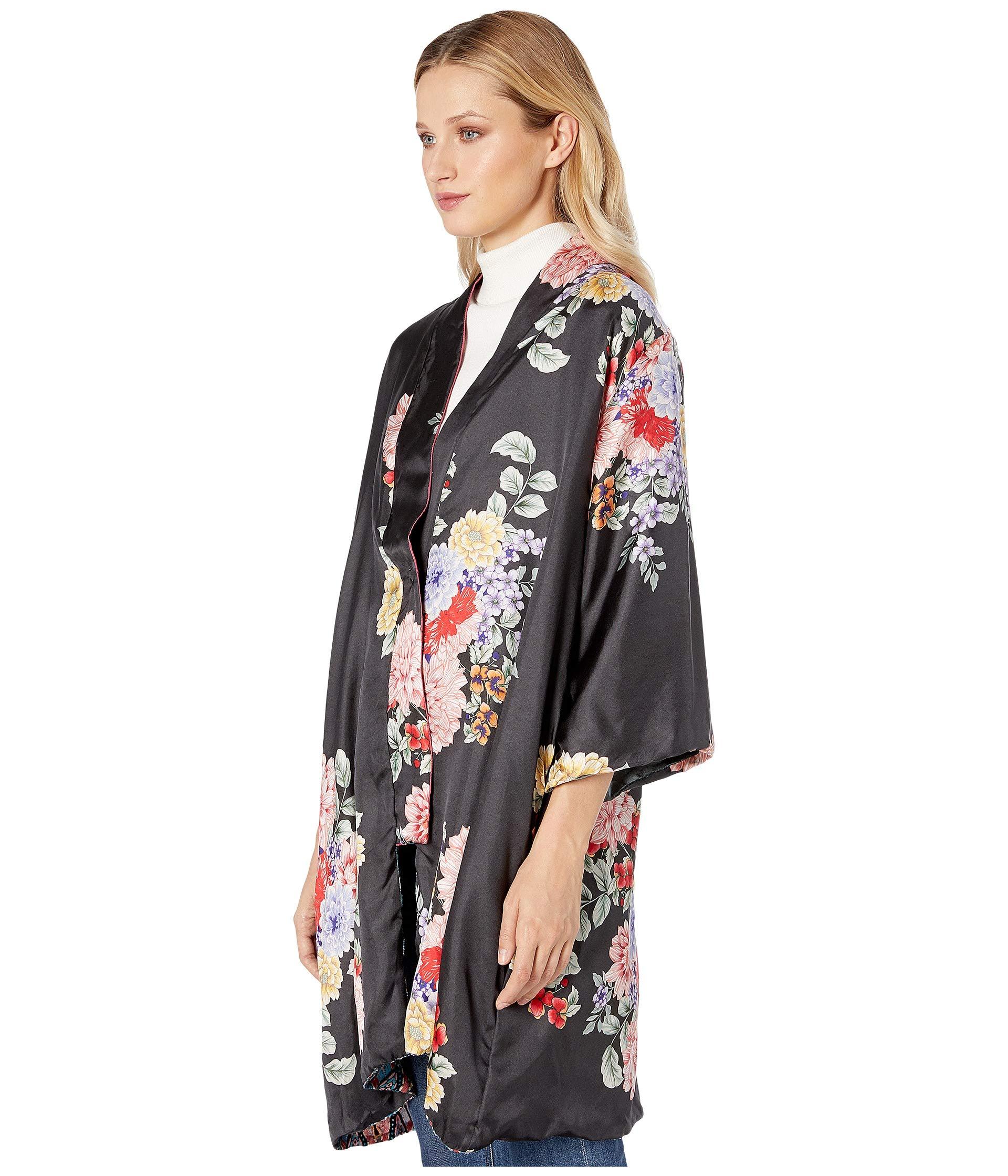 Johnny Was Velvet Payden Reversible Kimono | Lyst