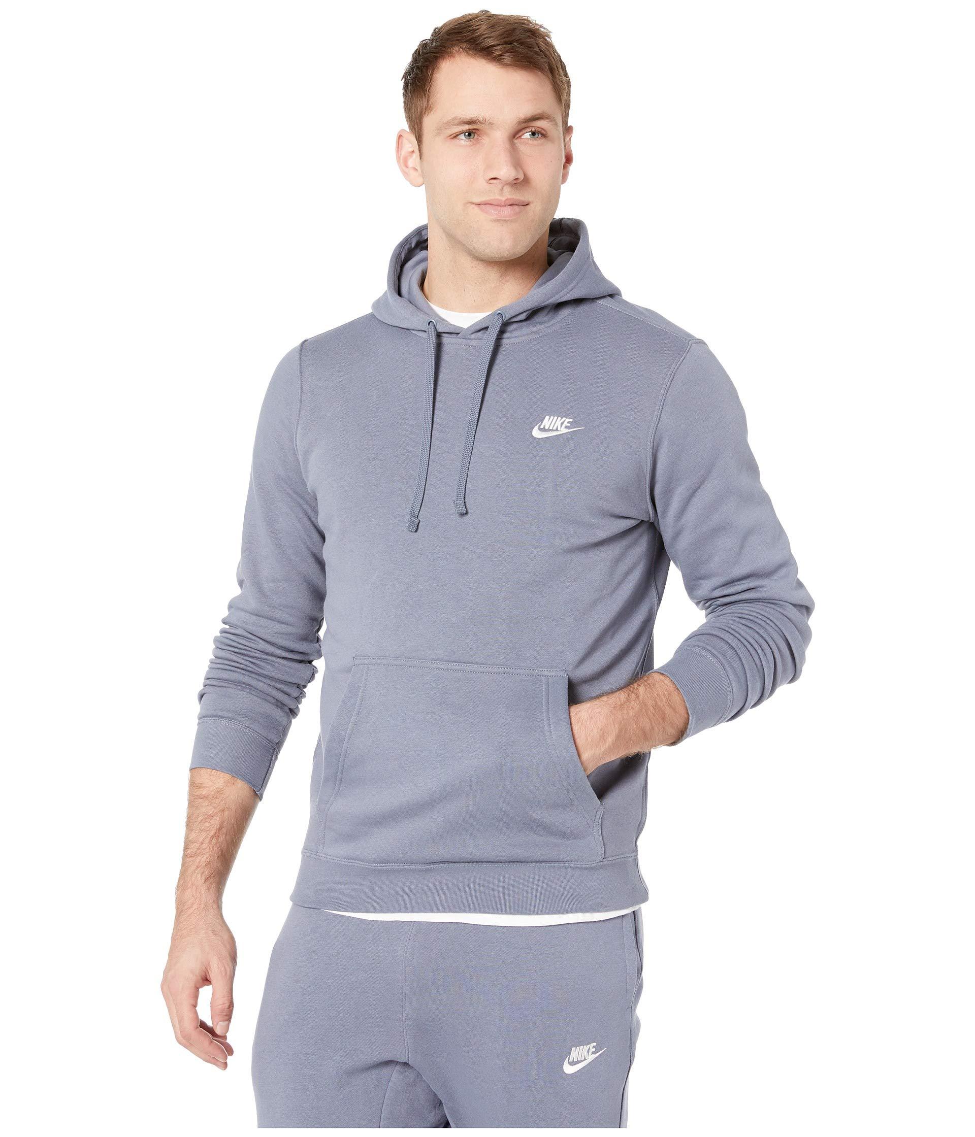 men's nike club fleece pullover hoodie