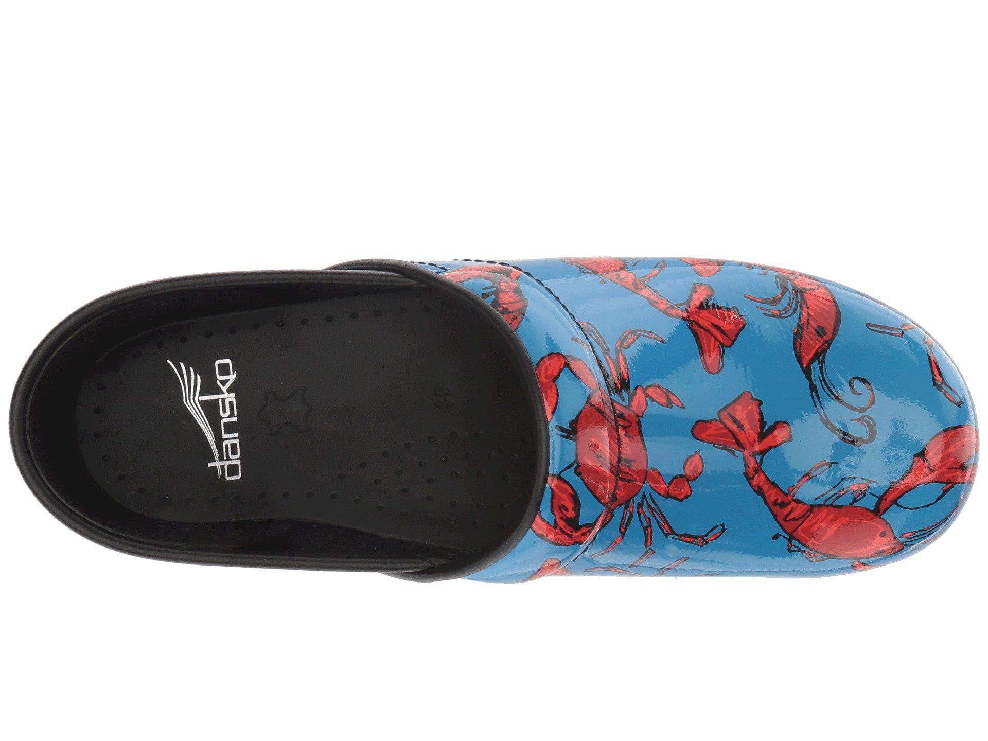 dansko crustacean clogs