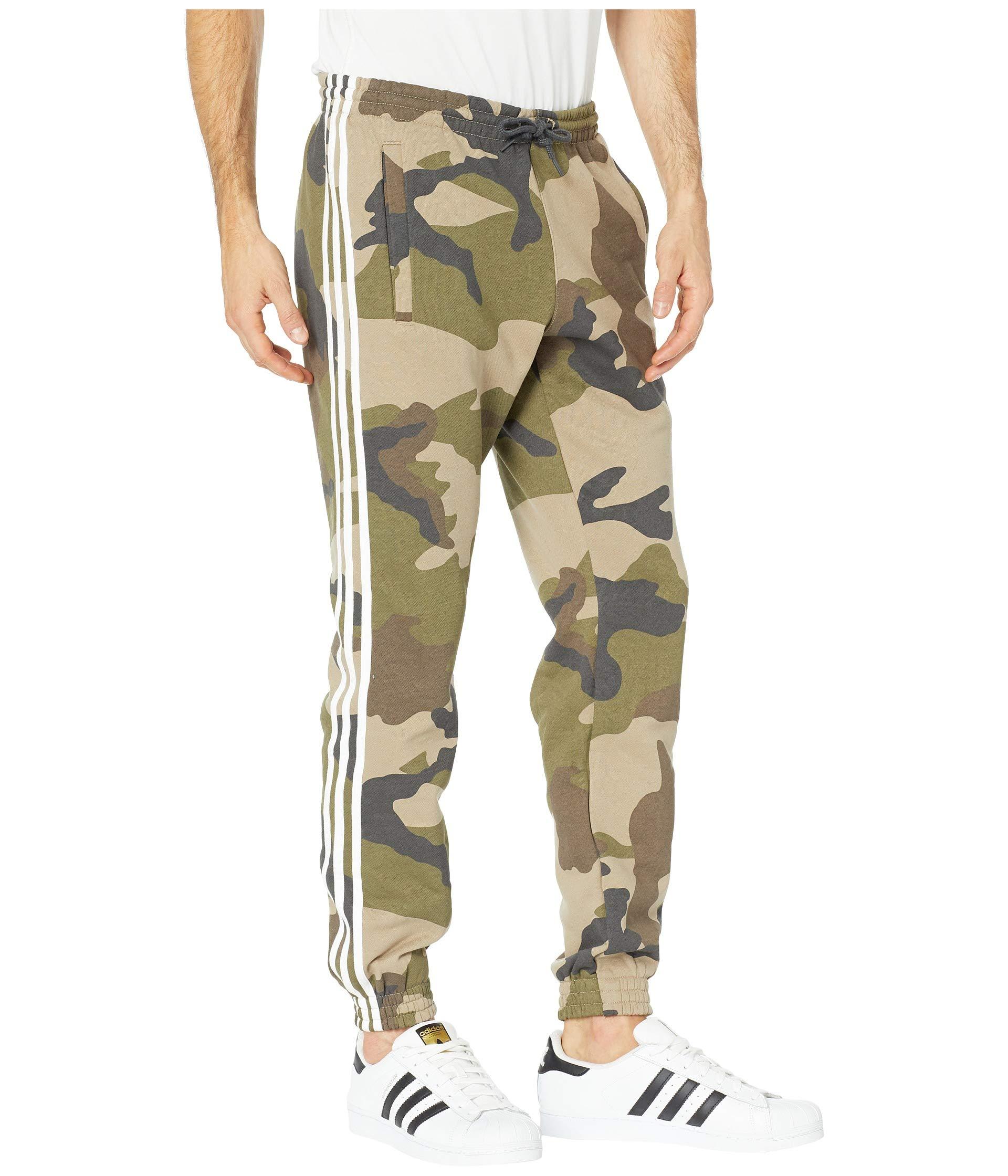 adidas Originals Camo Fleece Pants (multicolor) Men's Casual Pants in ...