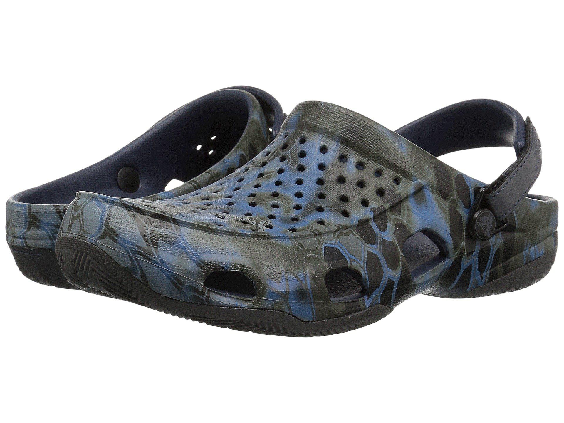 Crocs™ Swiftwater Kryptek Neptune Deck Clog (navy) Men's Shoes in Blue |  Lyst