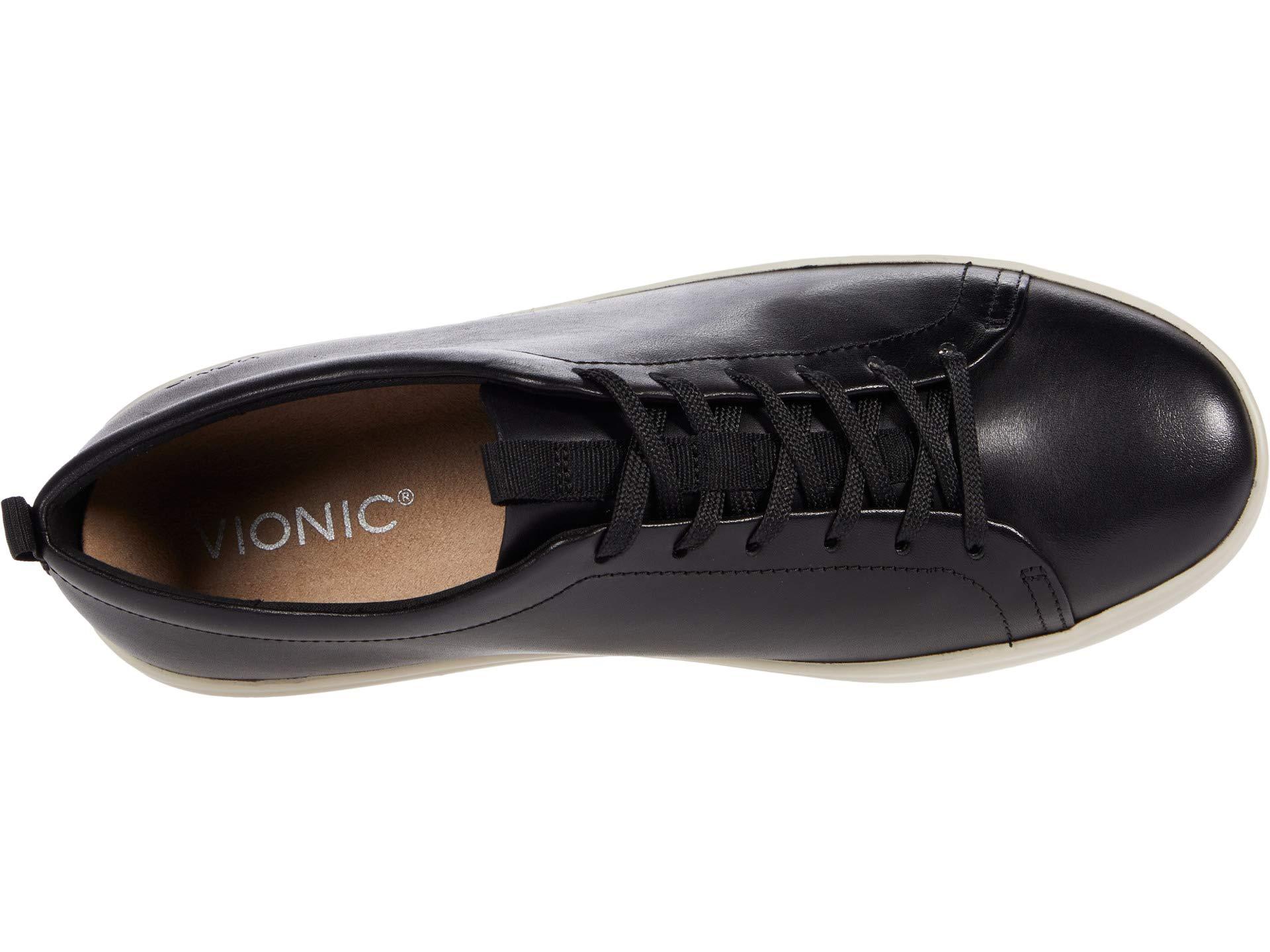 Vionic Leather Paisley in Black - Lyst