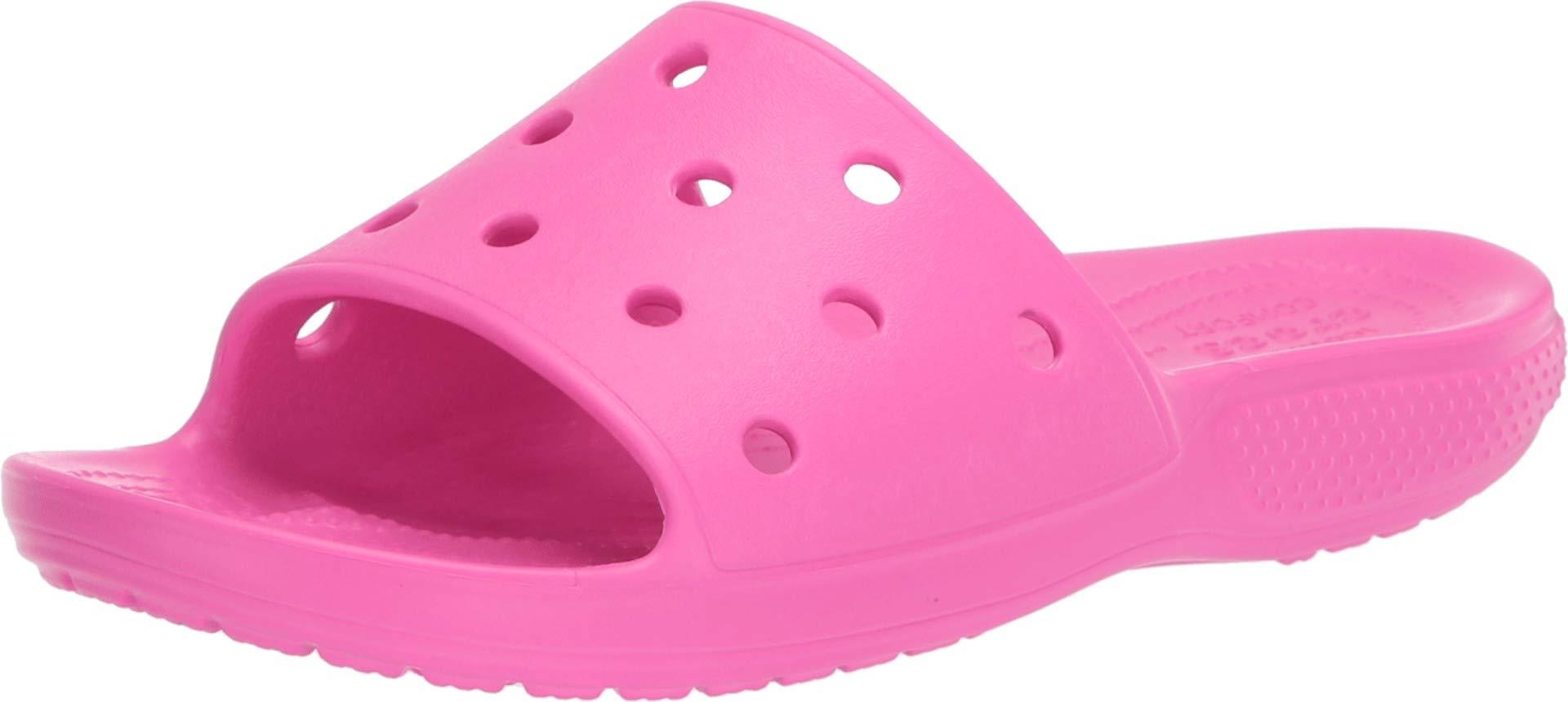 Crocs™ Classic Slide in Fuchsia (Pink) - Lyst