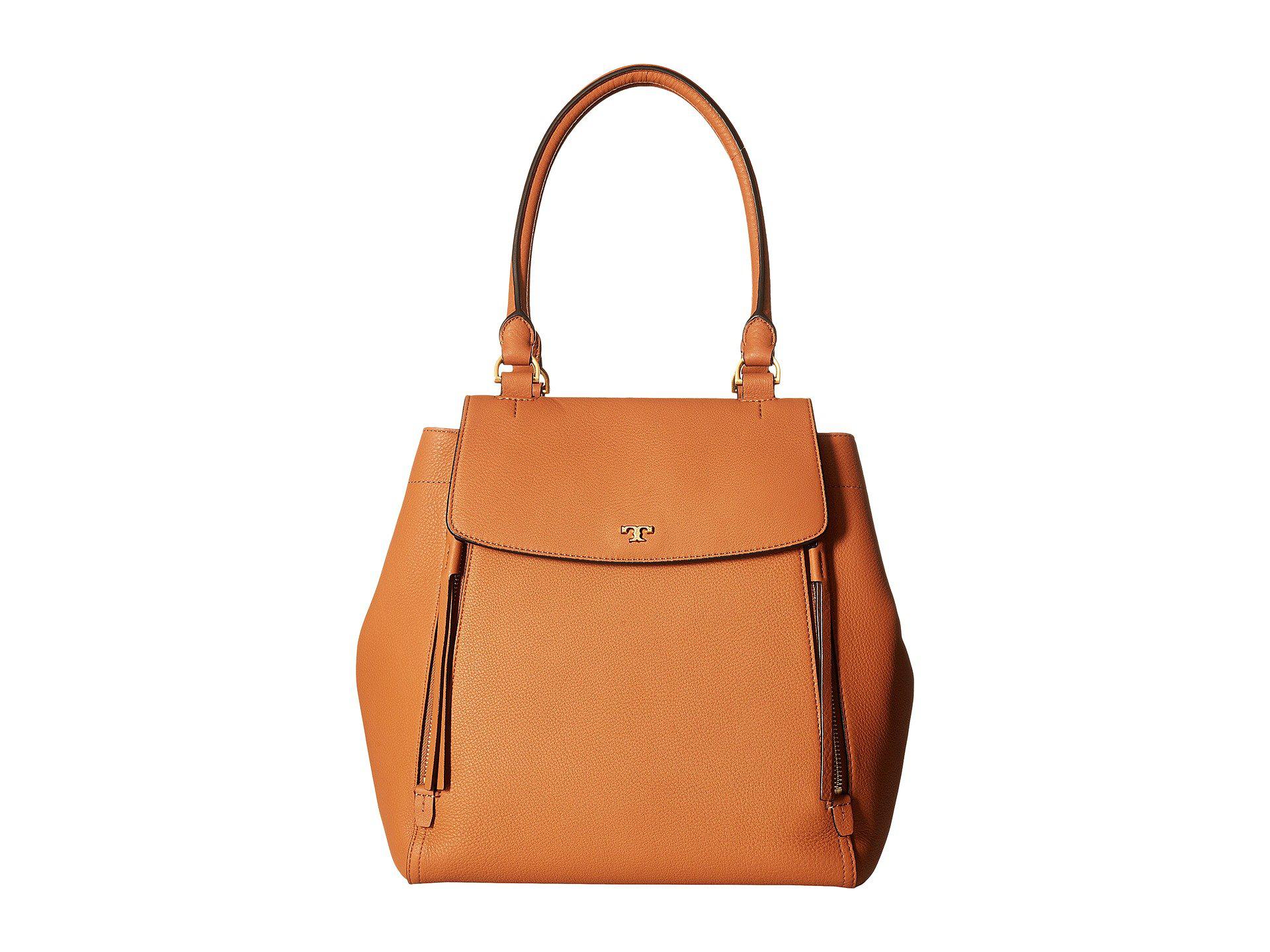 tory burch half moon tote