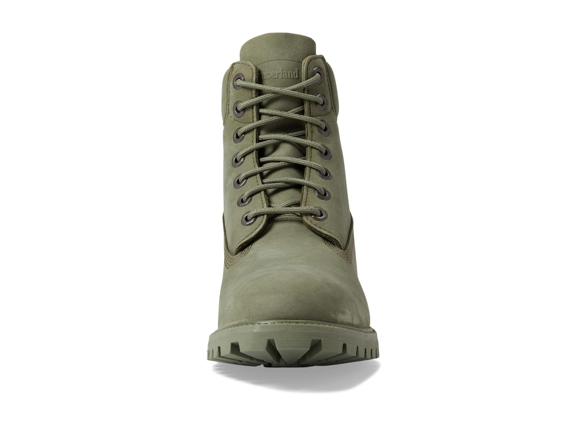 Timberland 6 Inch Premium Boot in Green for Men | Lyst
