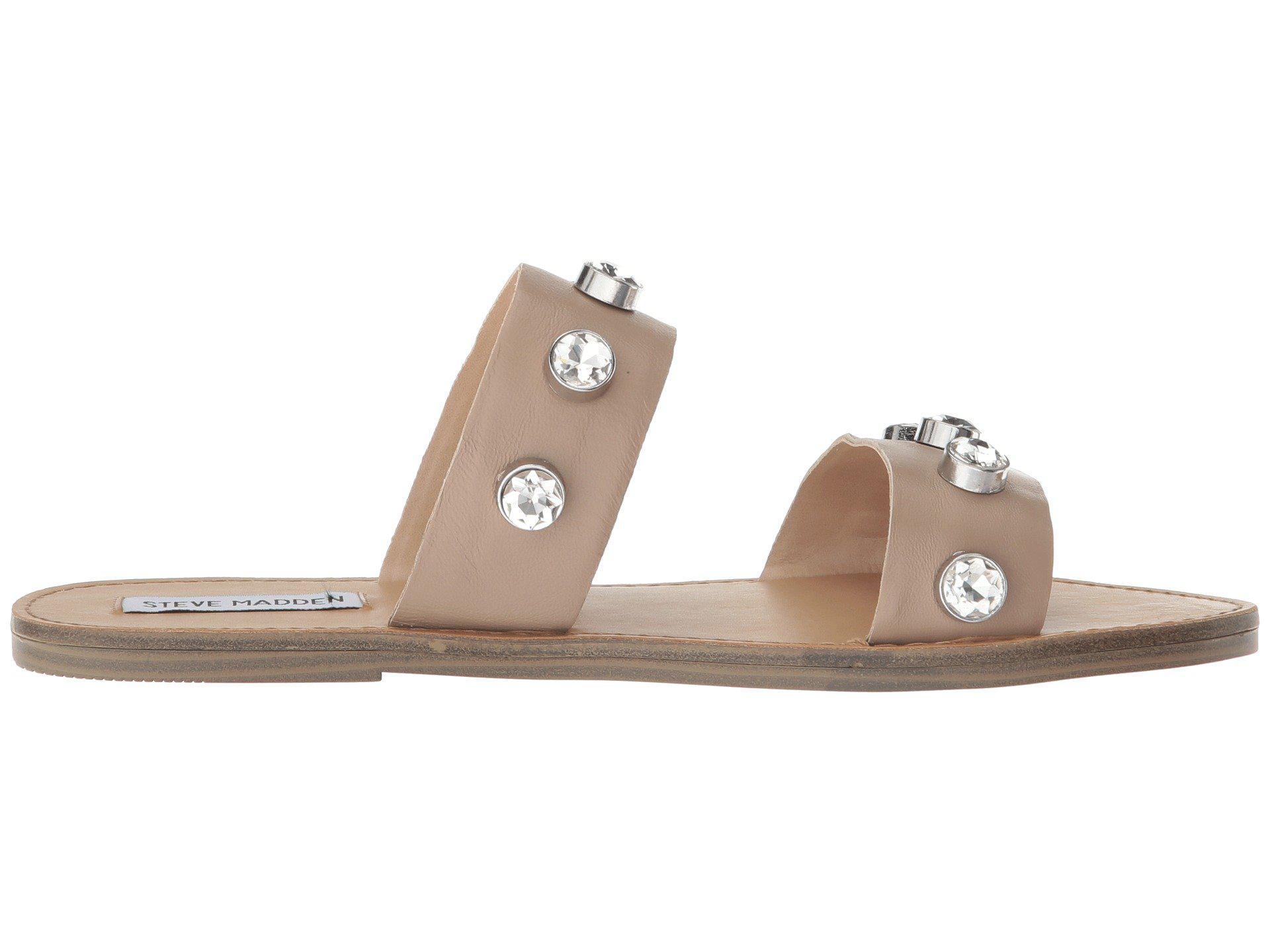 steve madden jessy embellished slide sandal
