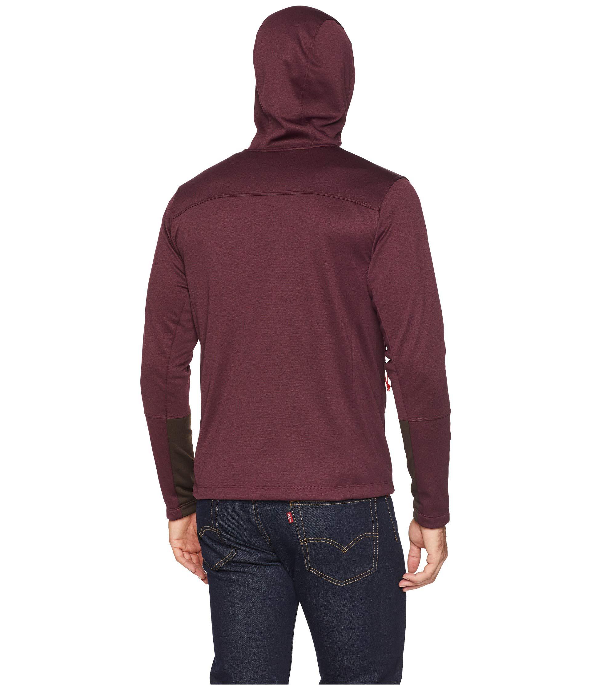 The North Face Fleece Jacke Canyonlands Hoodie Jacket in Purple for Men